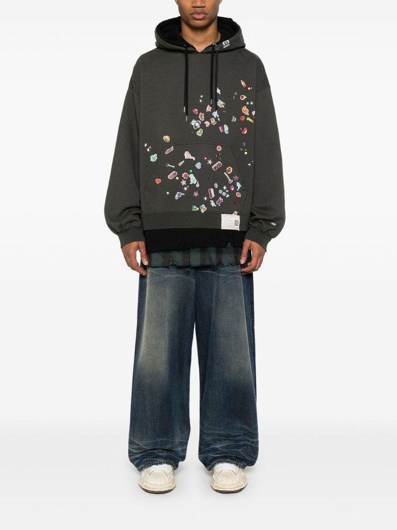 Maison MIHARAYASUHIRO layered hoodie outlook