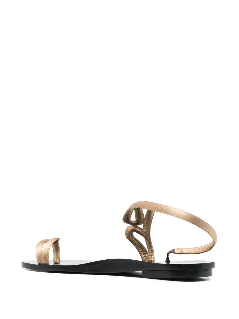 wrap-design sandals - 3