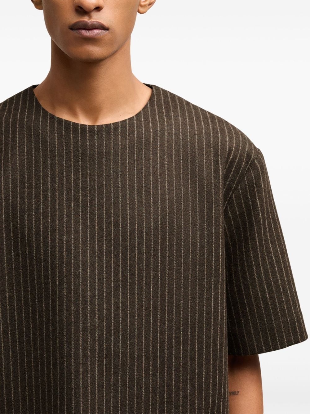 striped wool top - 6