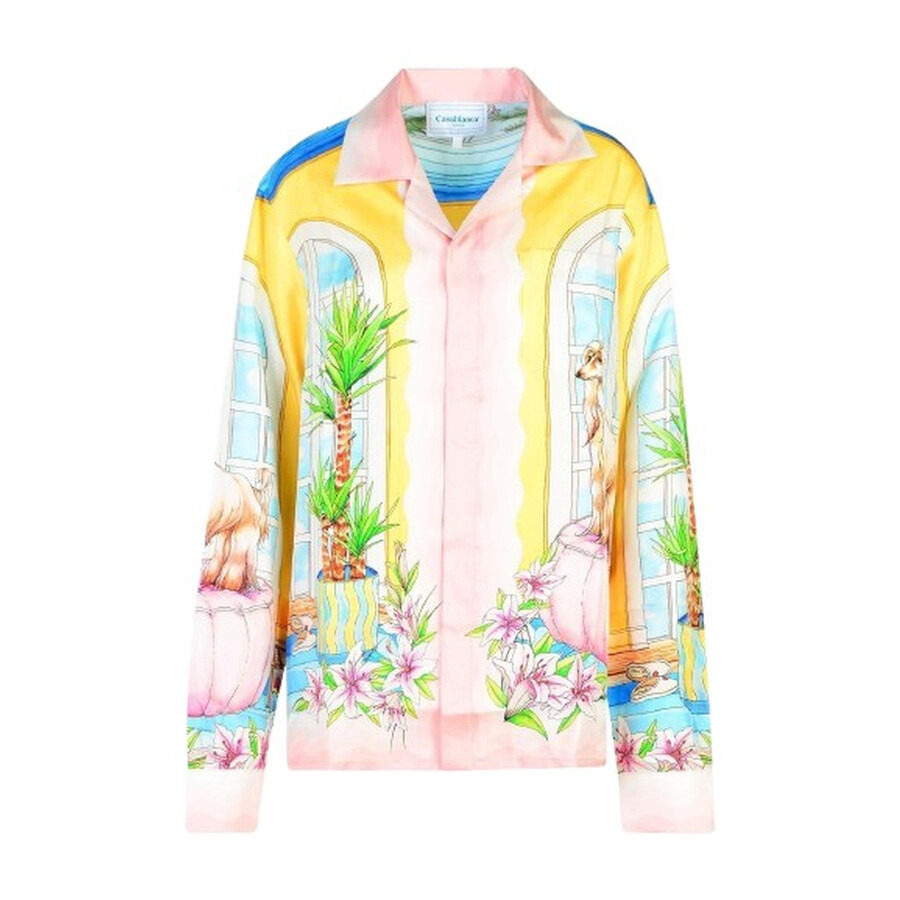 Casablanca Ladies Apartement Dans Les Airs Printed Shirt - 5