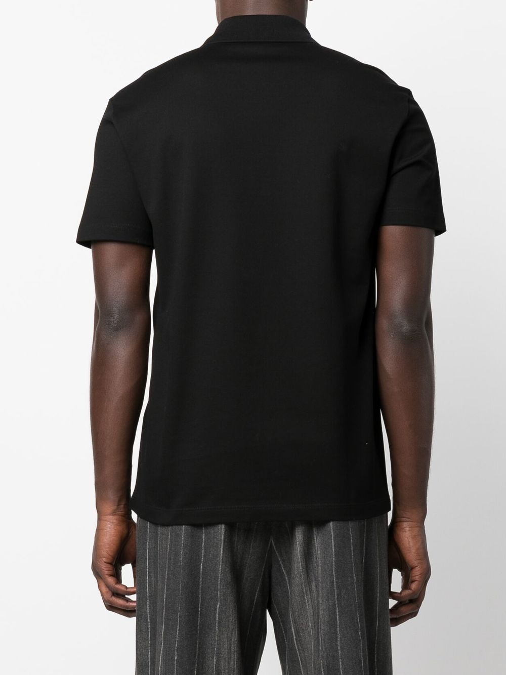 Medusa embroidered polo shirt - 4