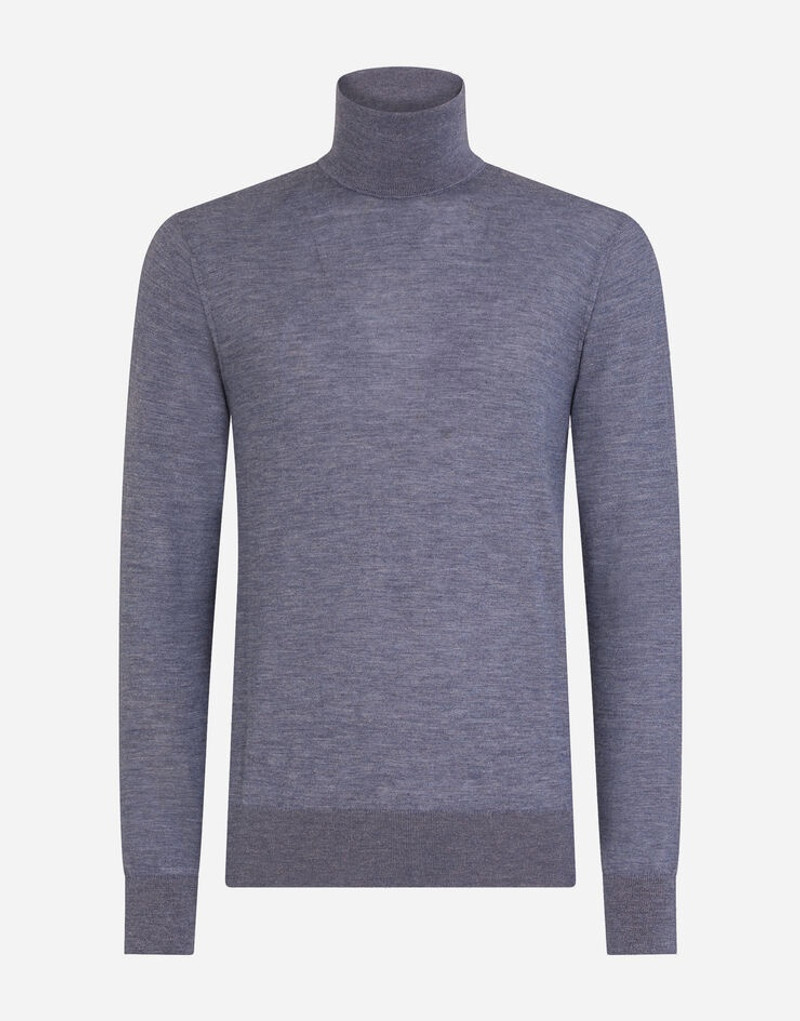 Cashmere turtle-neck sweater 1