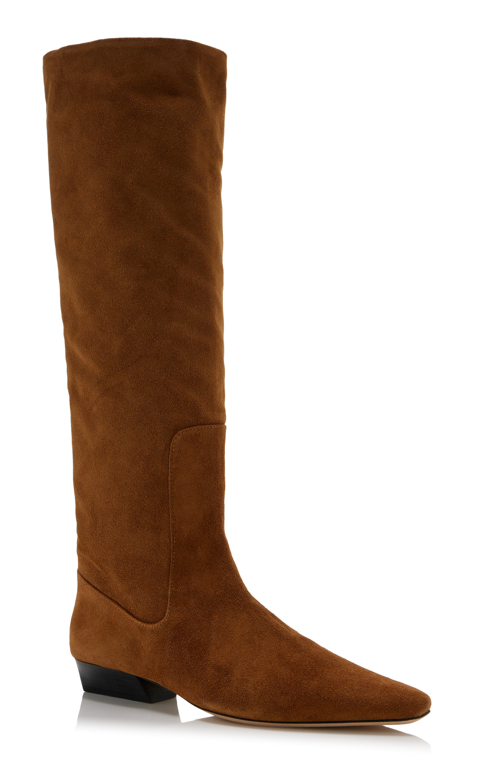 Wally Suede Knee Boots tan - 4