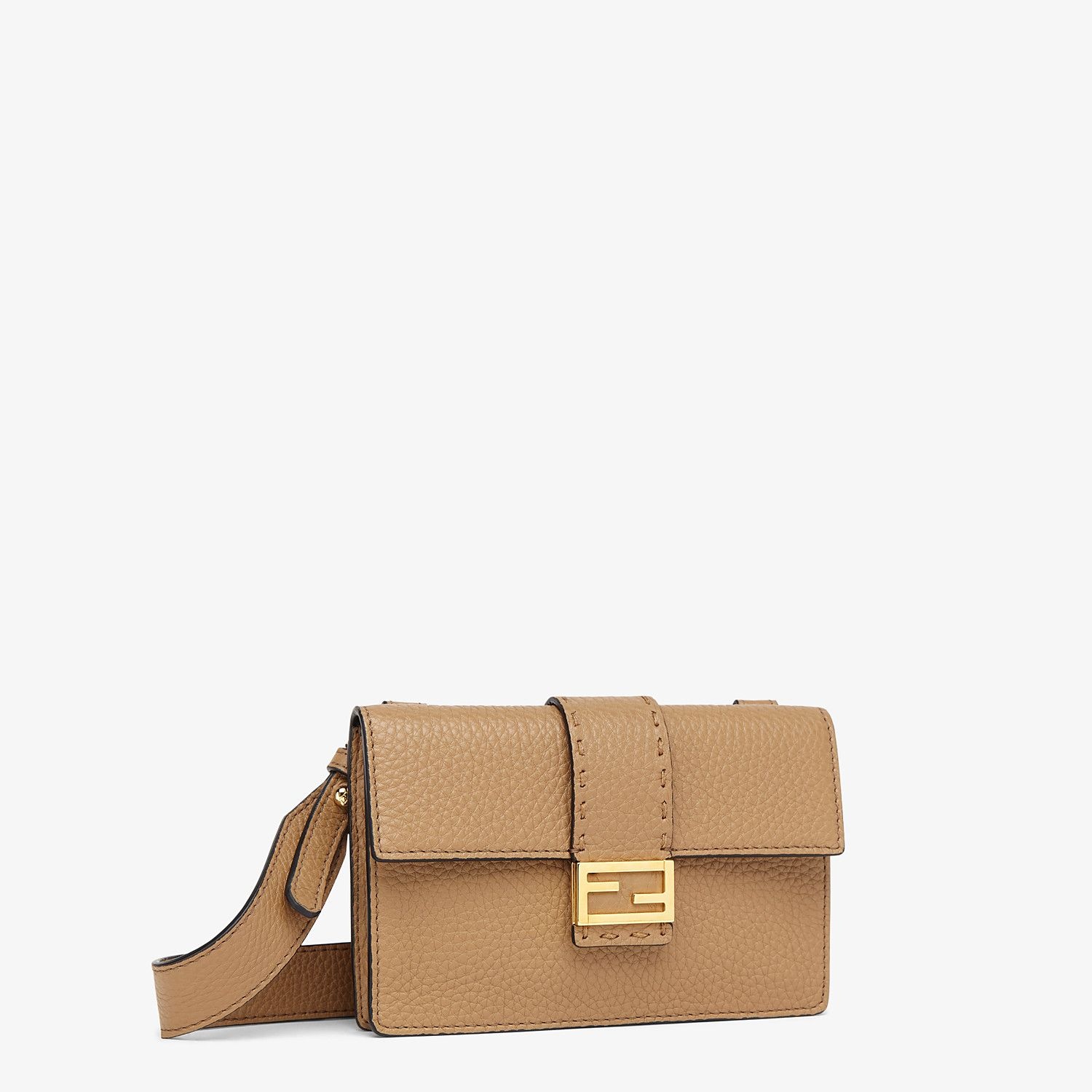 Beige leather bag - 2