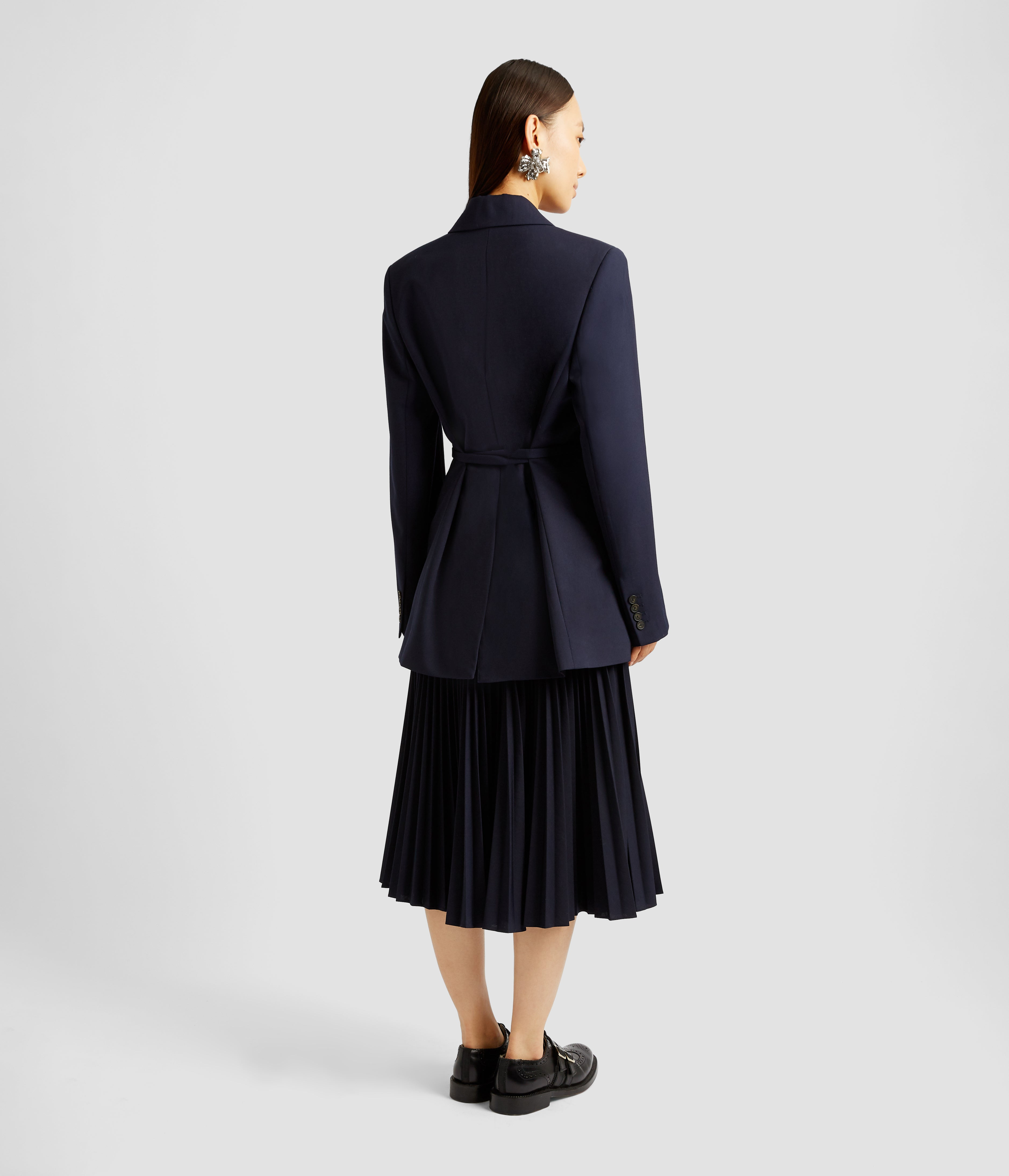 PLEATED MIDI SKIRT - 3