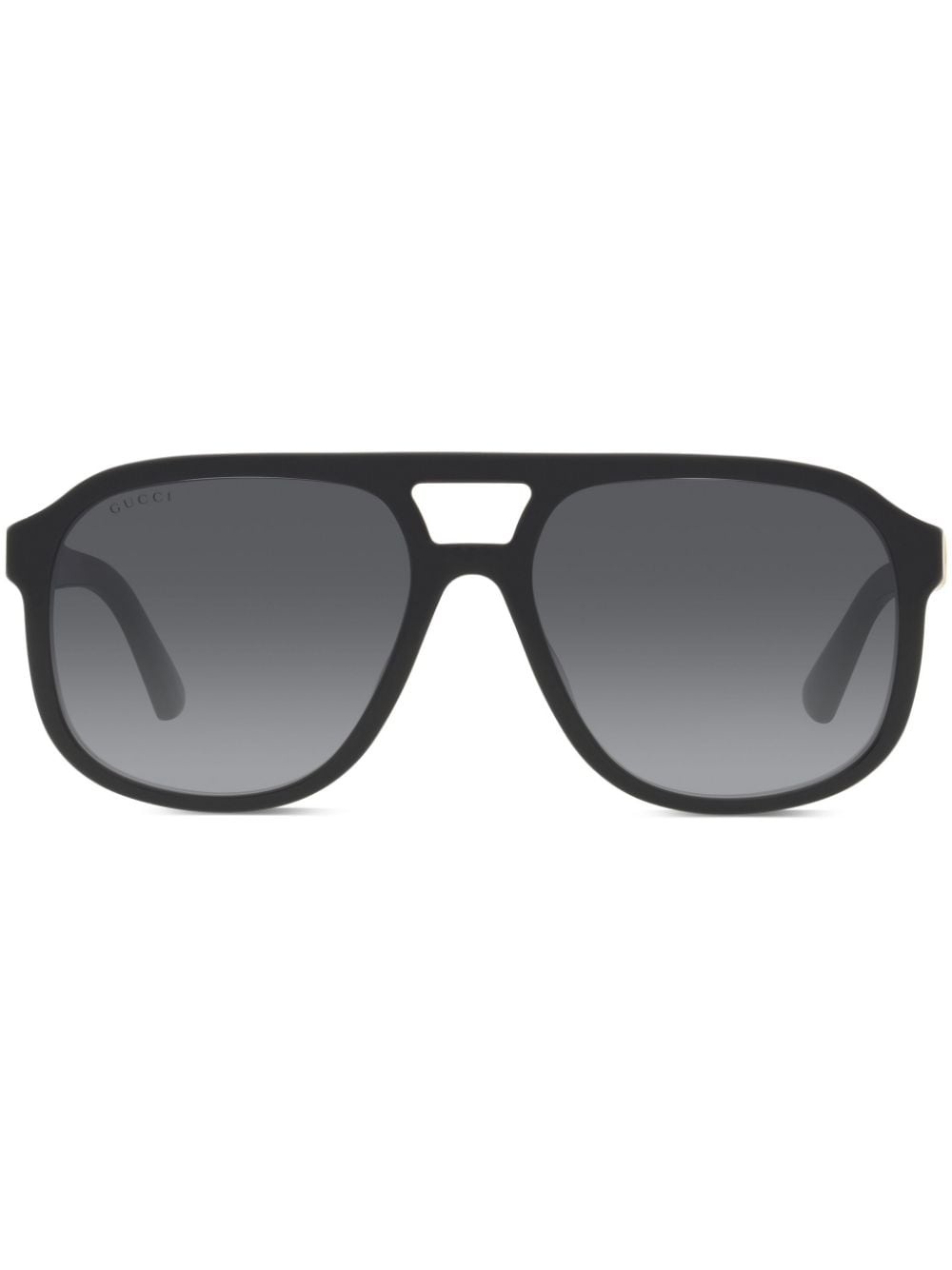 pilot-frame tinted lenses sunglasses - 1