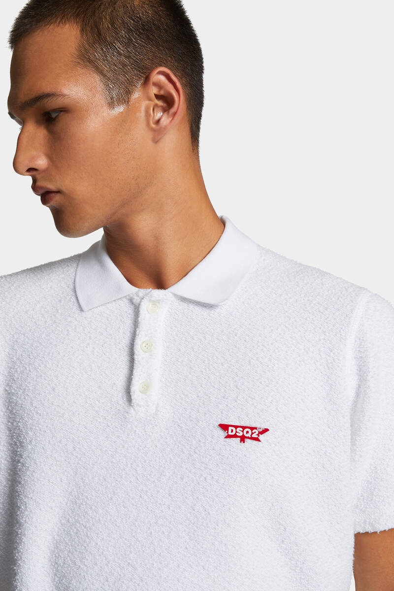 DYED TENNIS FIT POLO SWEATSHIRT - 5