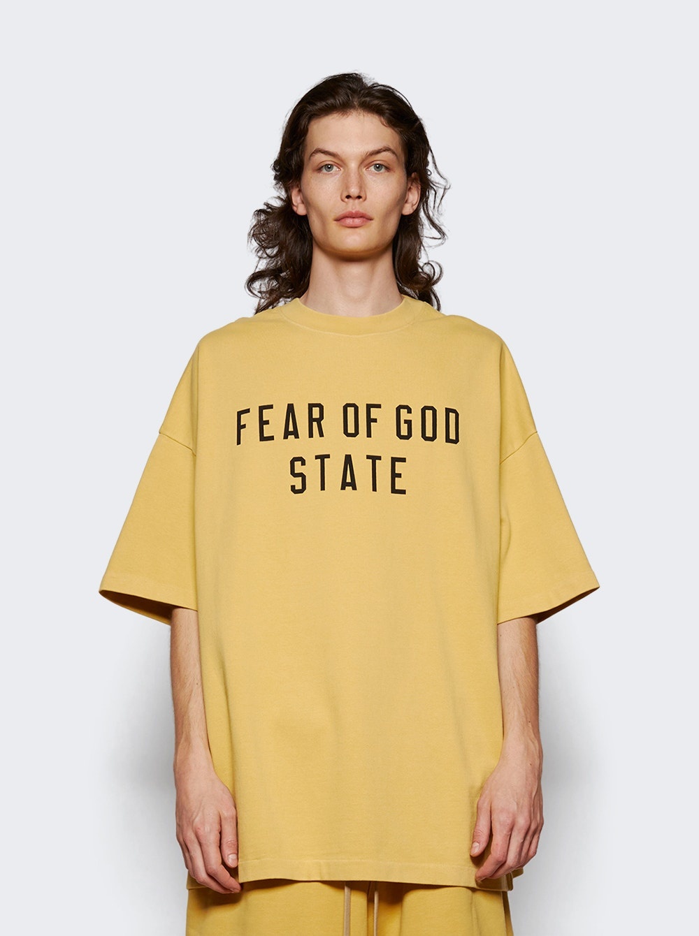 Heavy Crewneck Tee Amber - 3