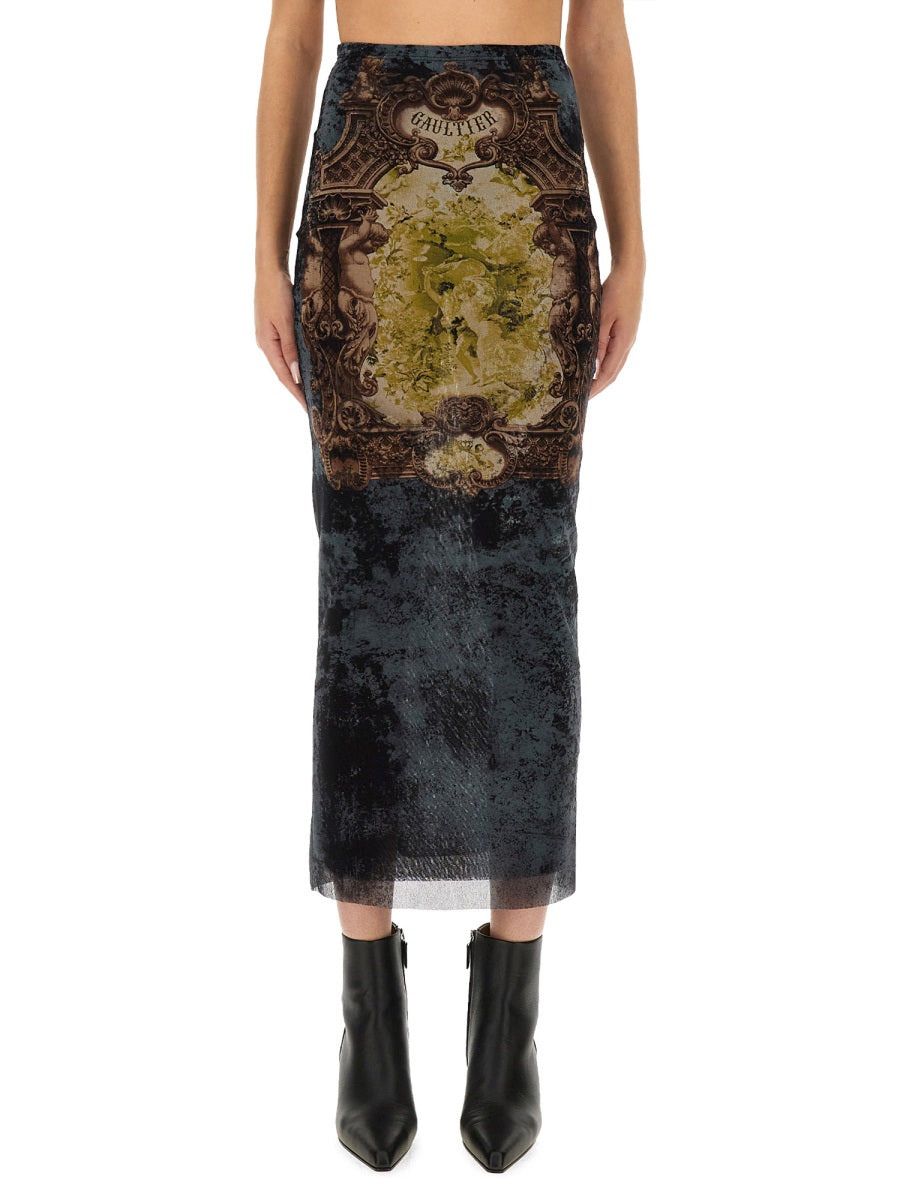 Jean Paul Gaultier Women "Médaillon" Skirt - 1