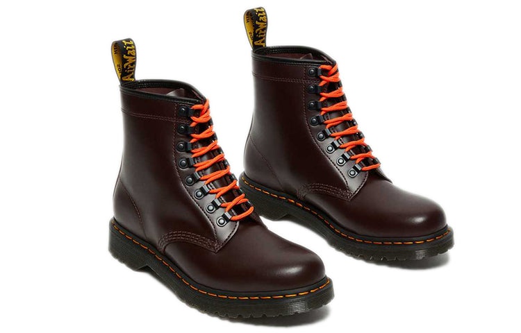 Dr. Martens 1460 Ben Smooth Martin Boots 'Brown Red' 26917601 - 4