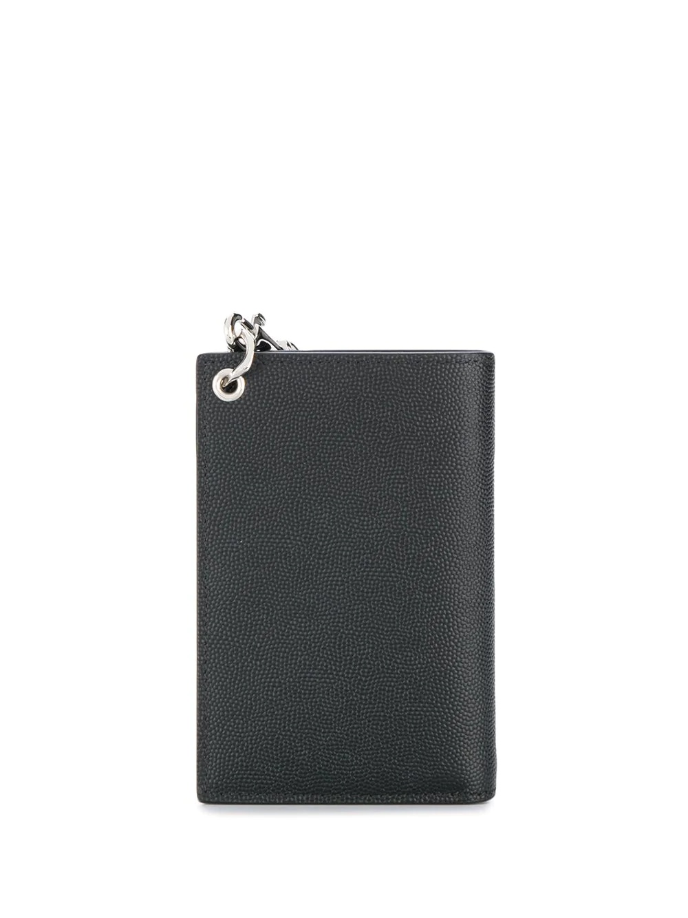 embossed logo chain wallet - 2