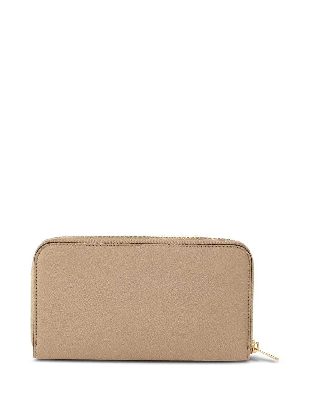 Gancini-plaque leather wallet - 2