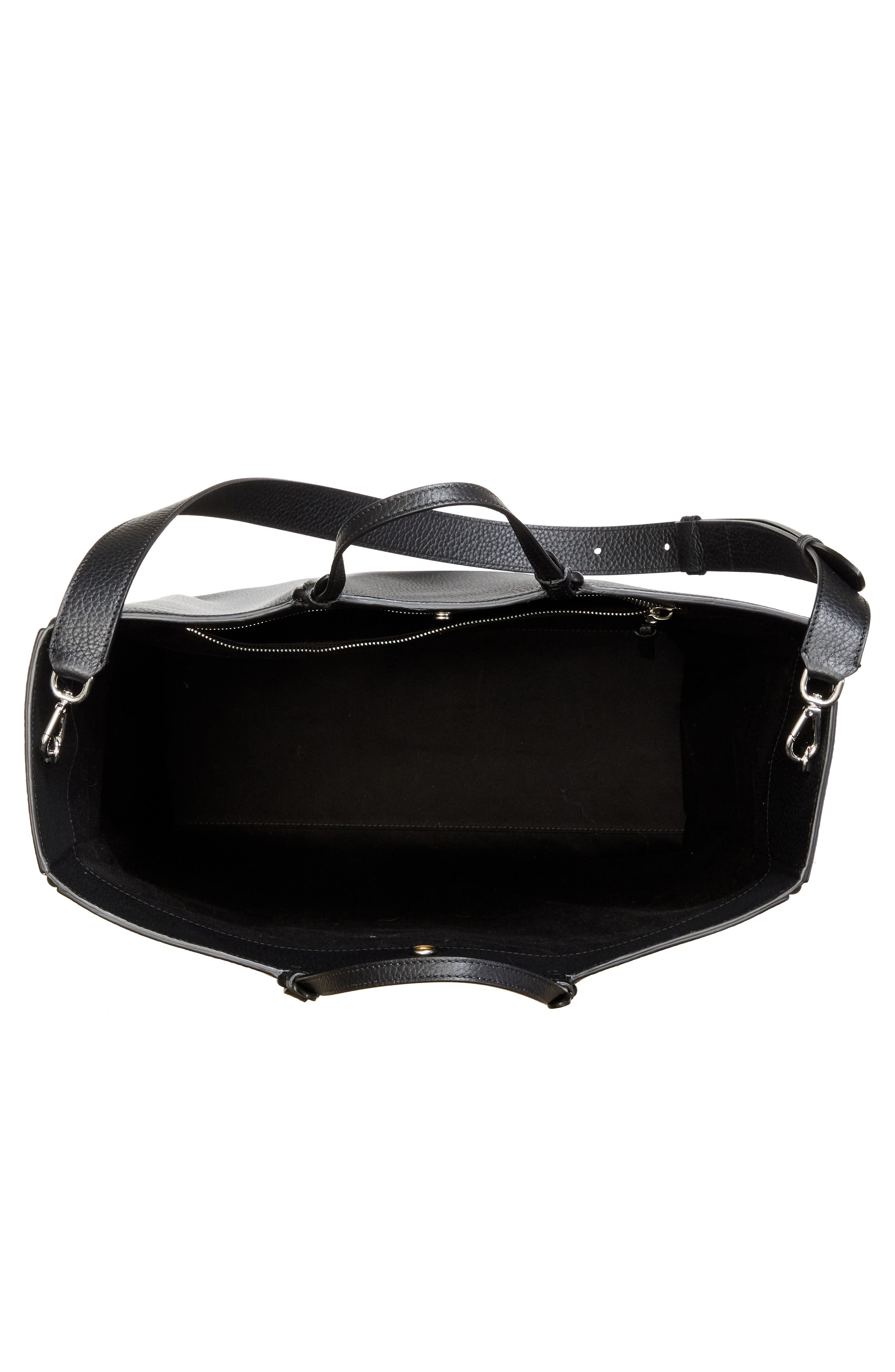 Jacquemus Le Cabas Marino Leather Tote in Black at Nordstrom - 3