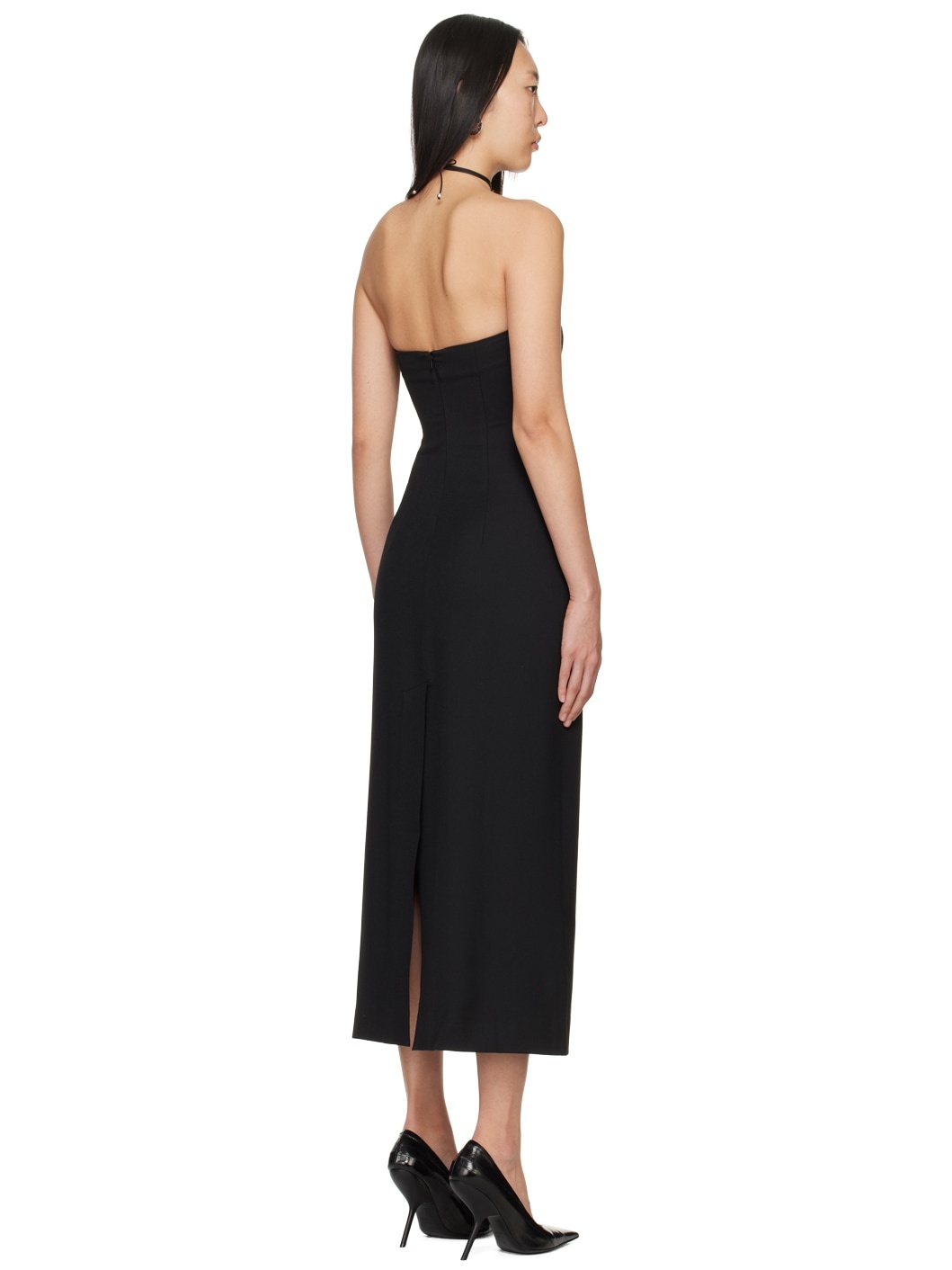 Black Callie Maxi Dress - 3