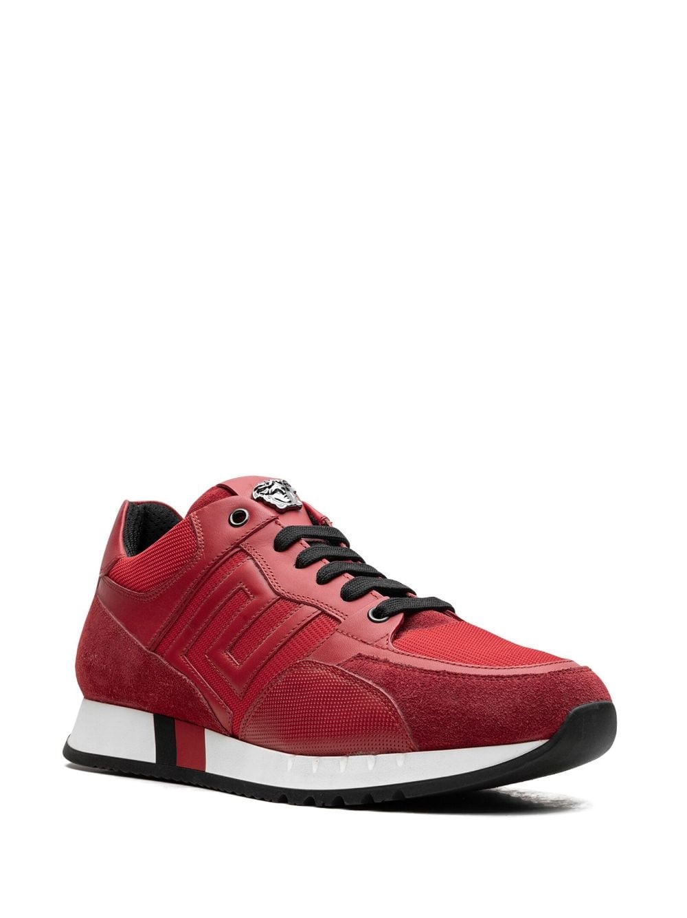 Greek Key Contrast "Red" sneakers - 2