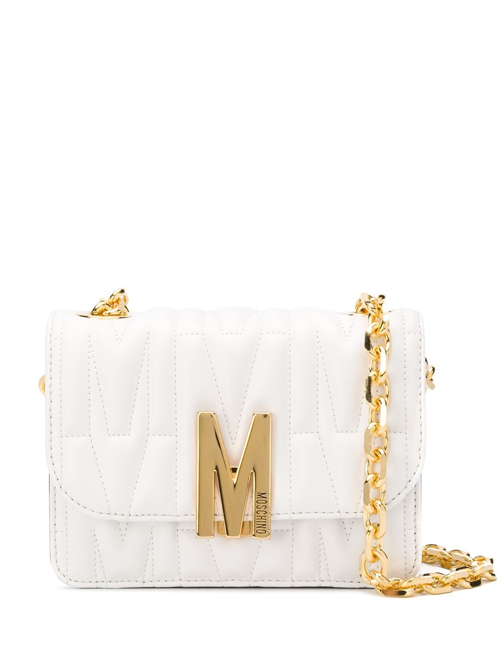 M quilted shoulder bag - 1