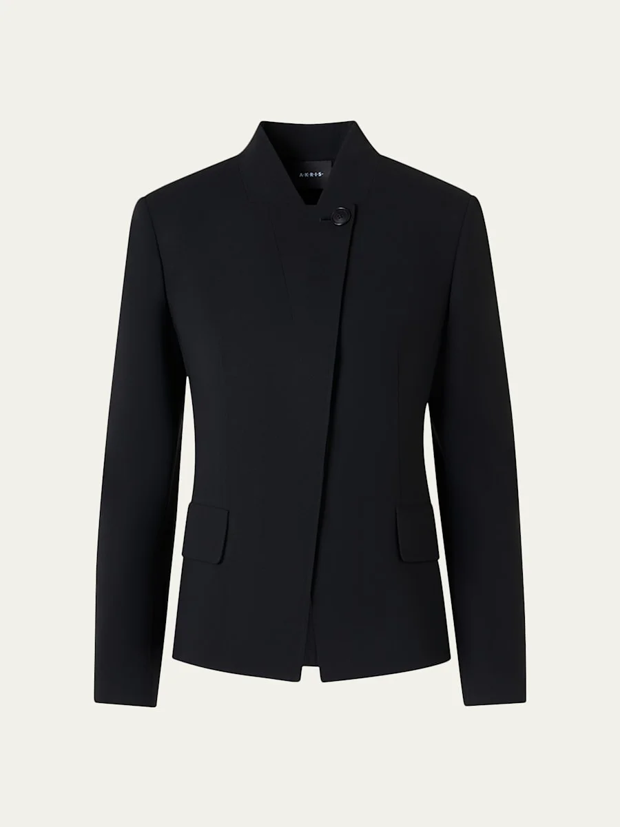 Kay Wool Double-Face Short Jacket - 1