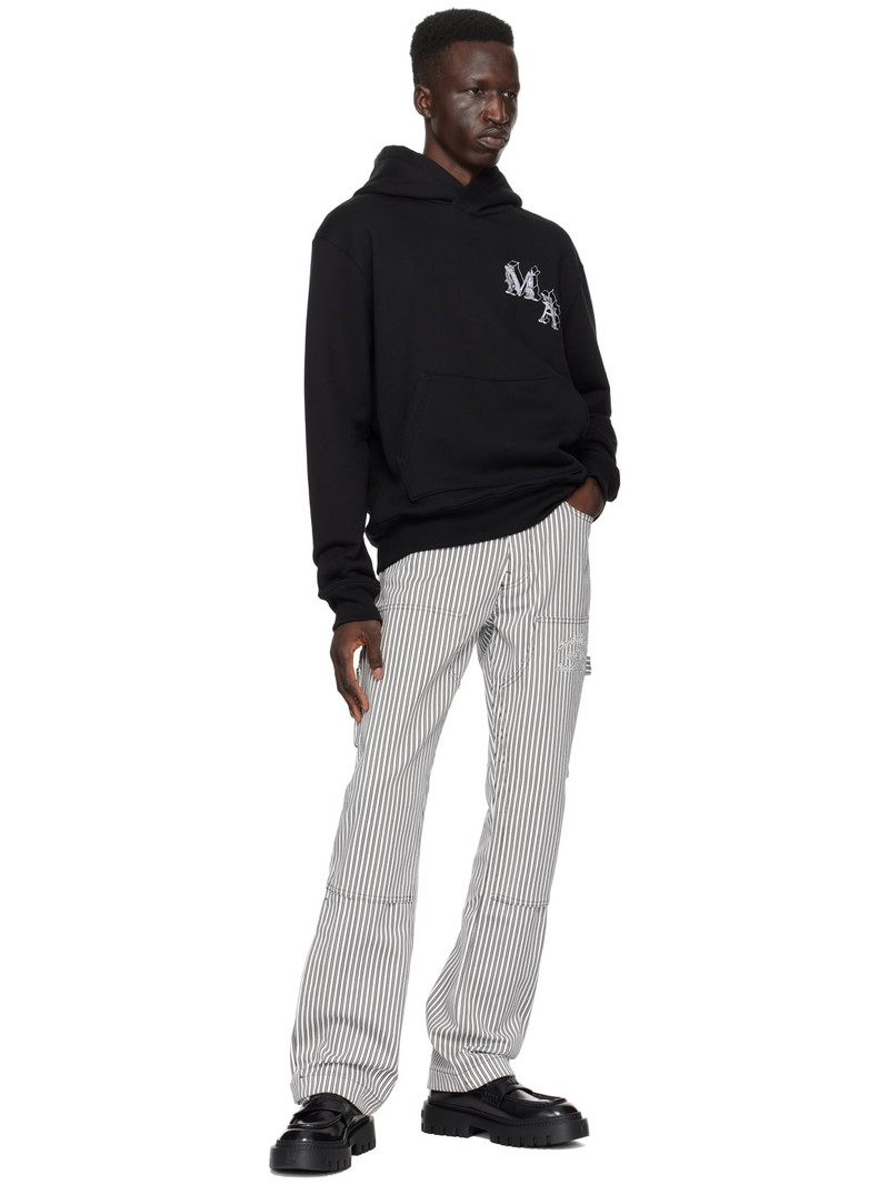 AMIRI Black & White Motors Carpenter Jeans outlook