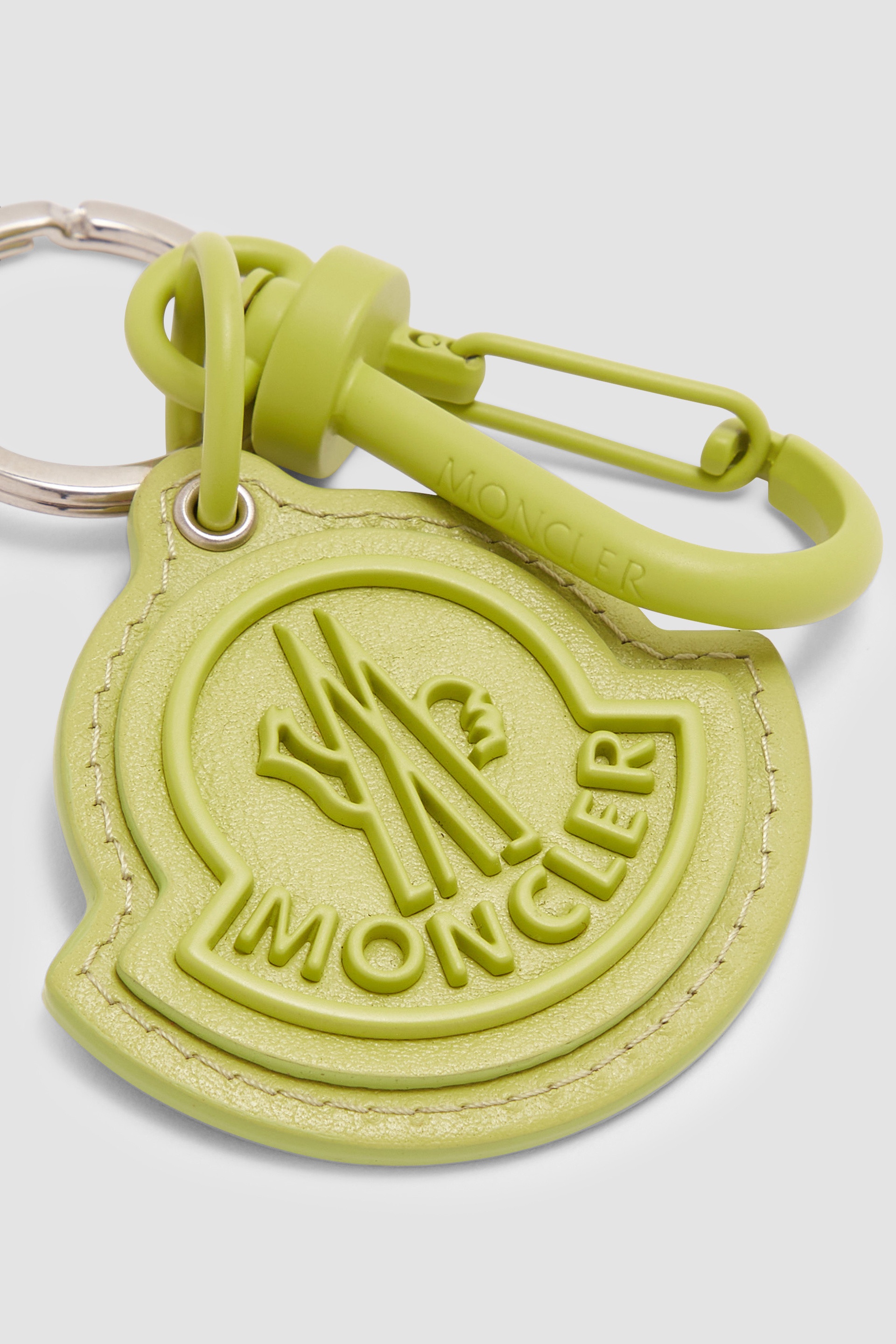 Logo Leather Key Ring - 3