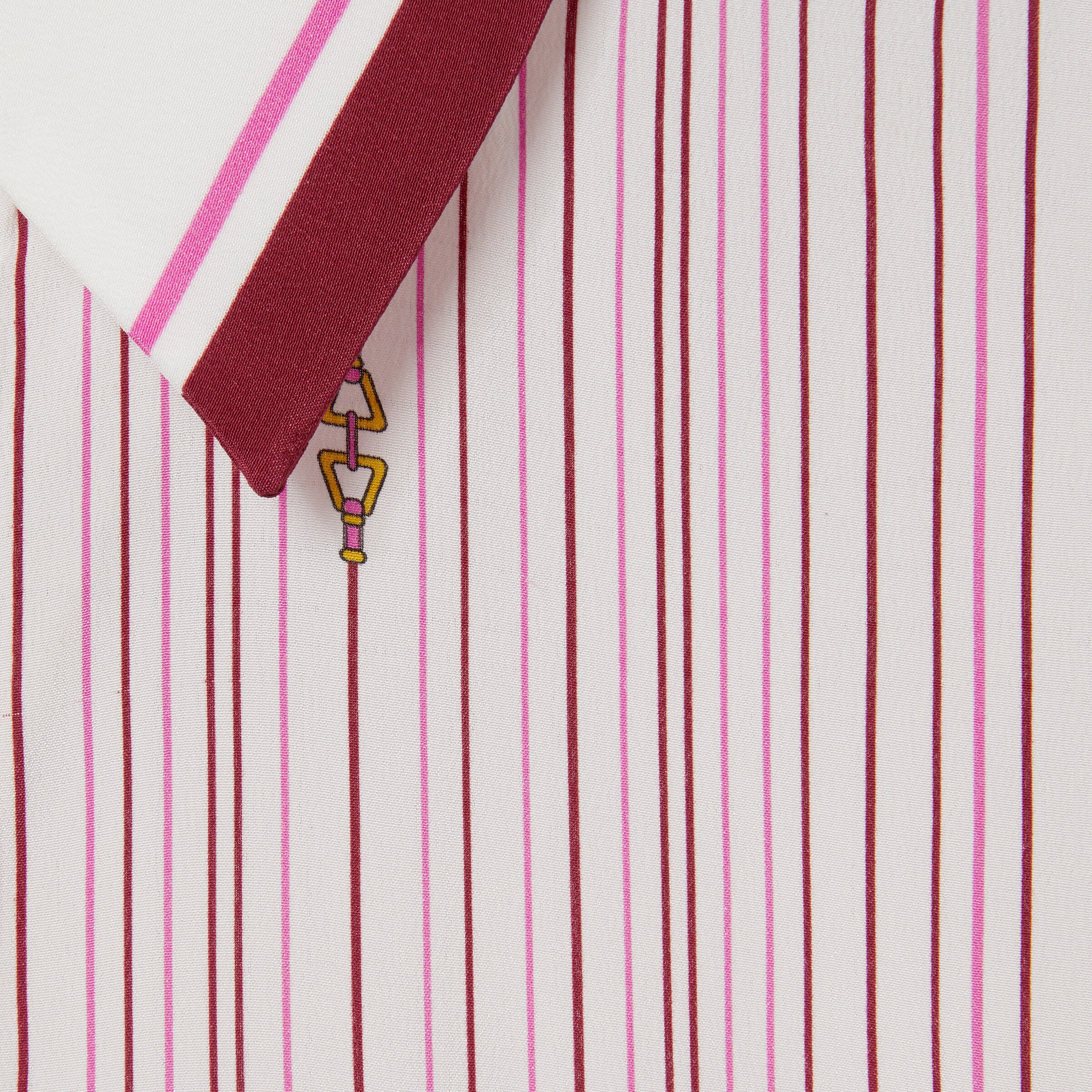 Printed silk shirt - 7