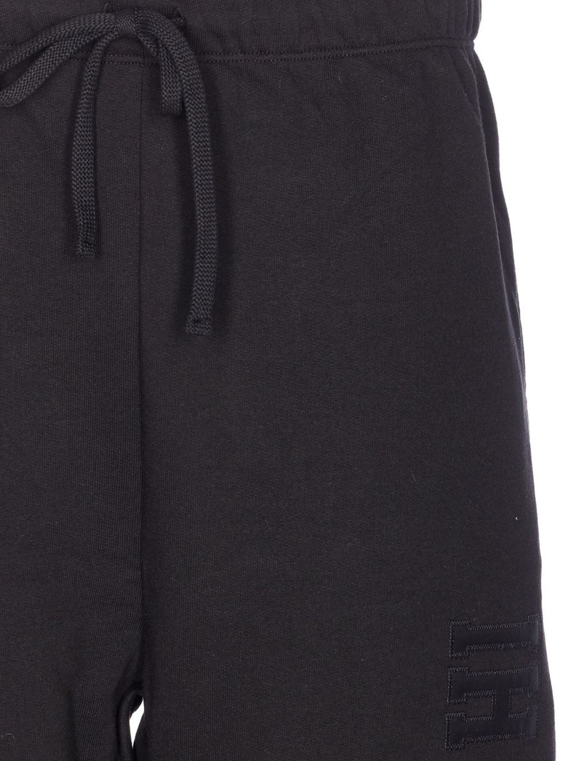 elasticised logo-patch track pants 4