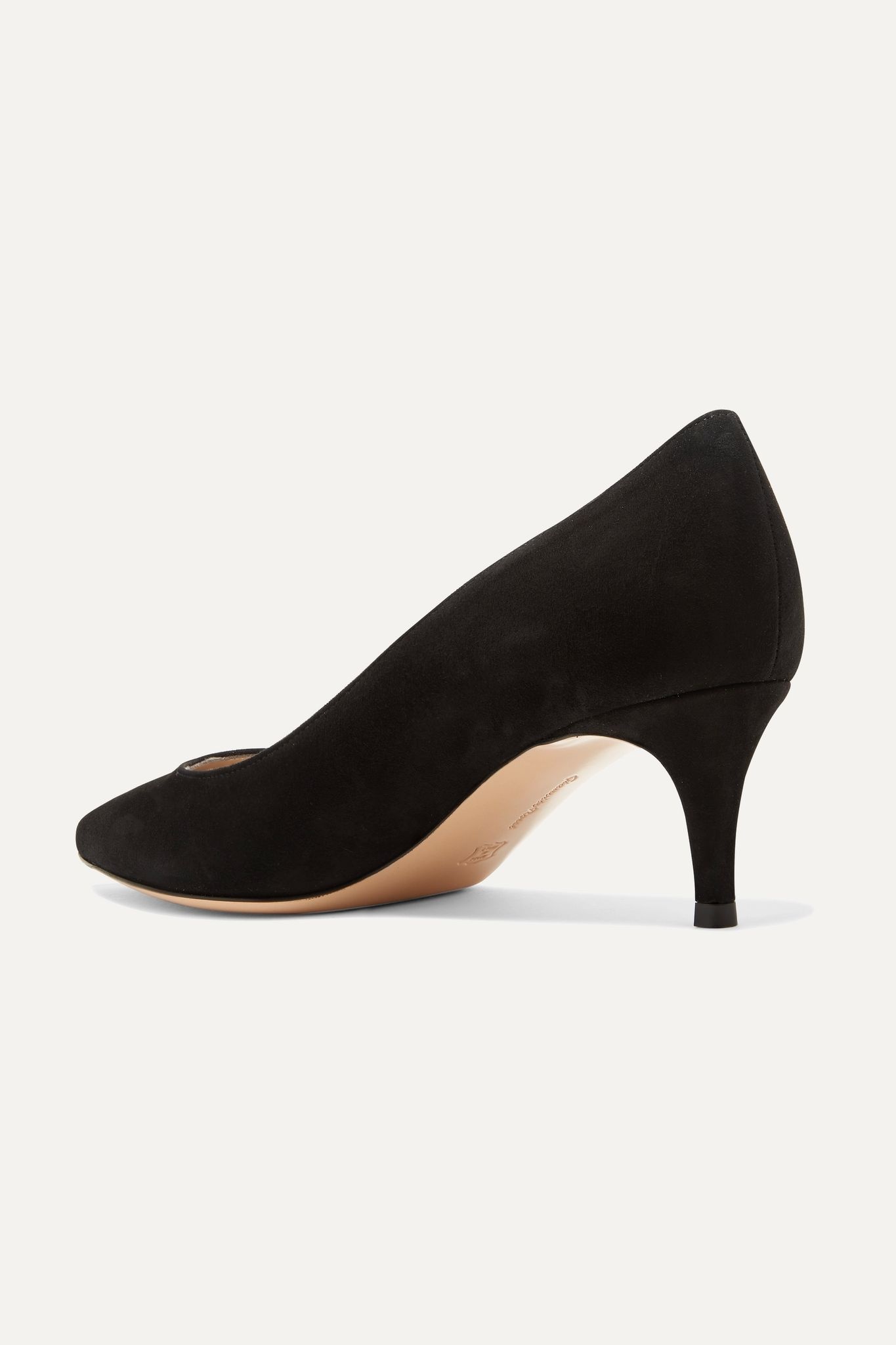 55 suede pumps - 4