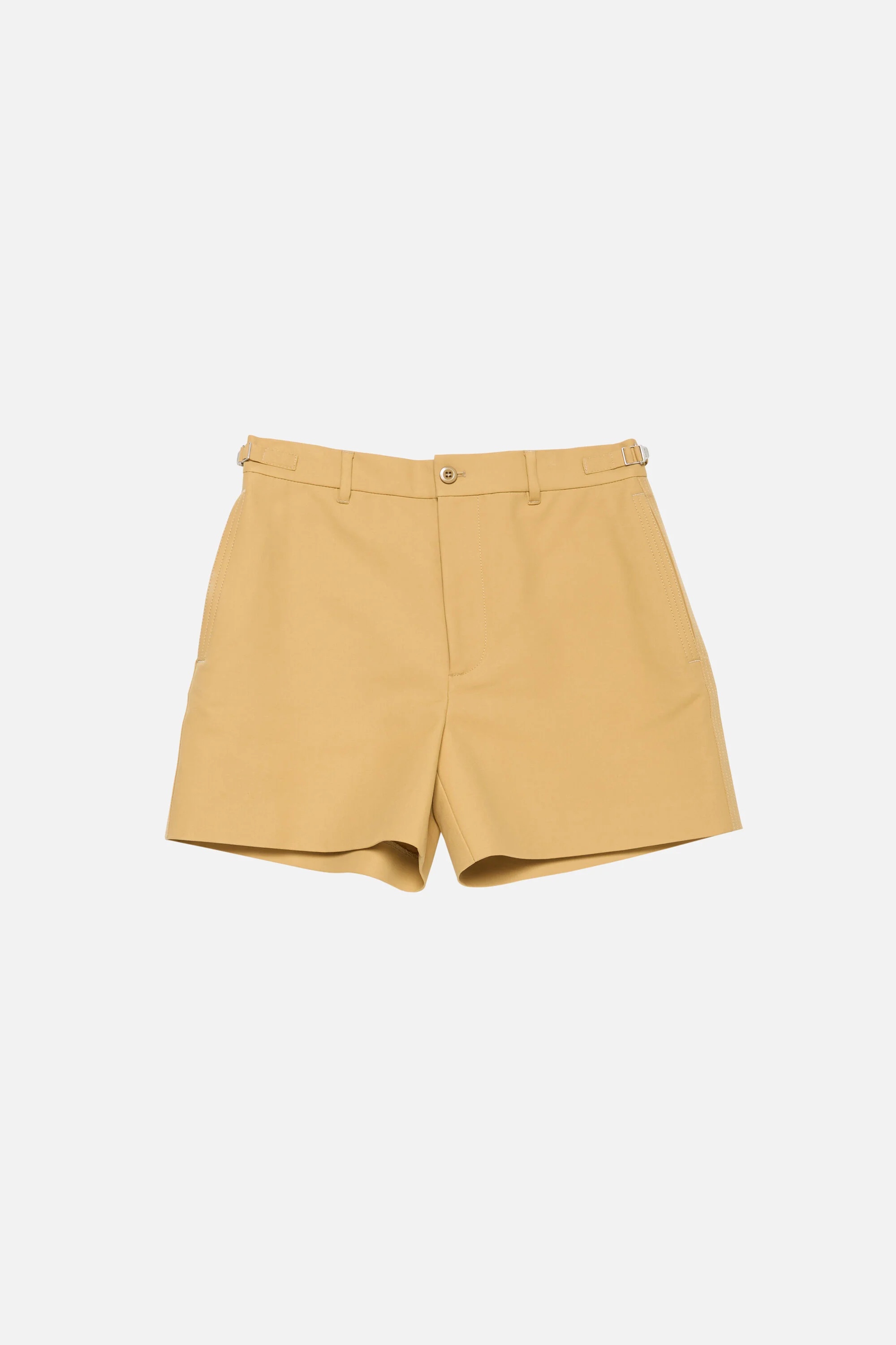 Satin shorts - Sand beige - 6
