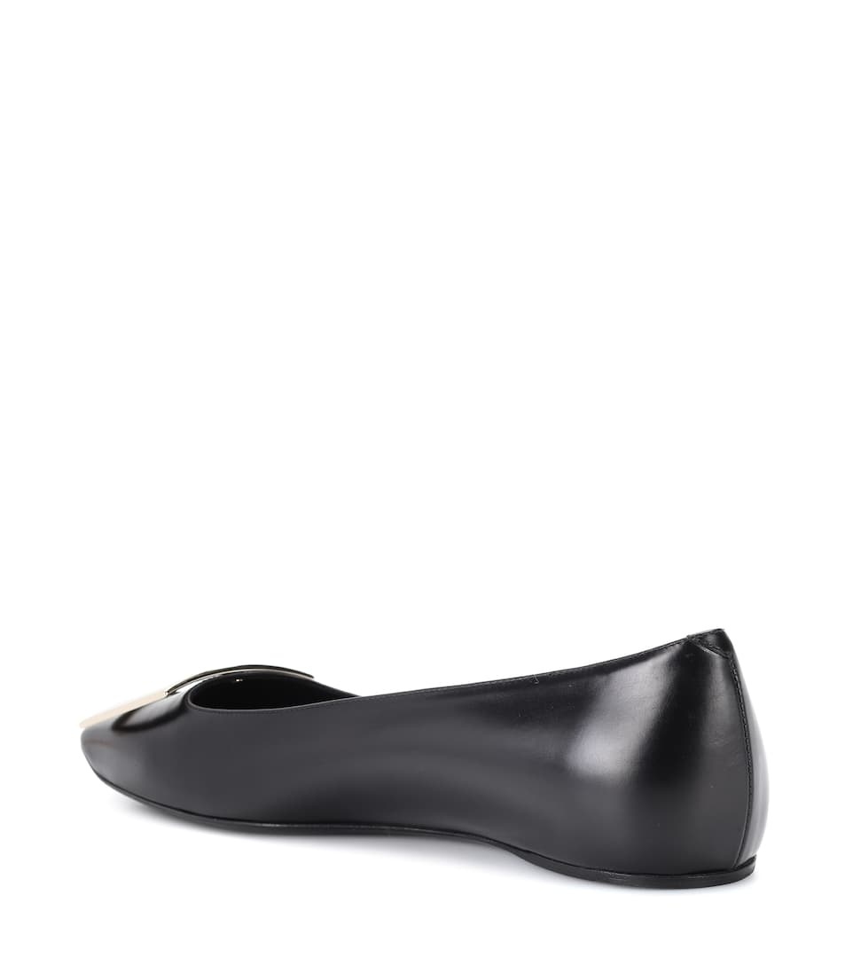 Belle Vivier leather ballet flats - 3
