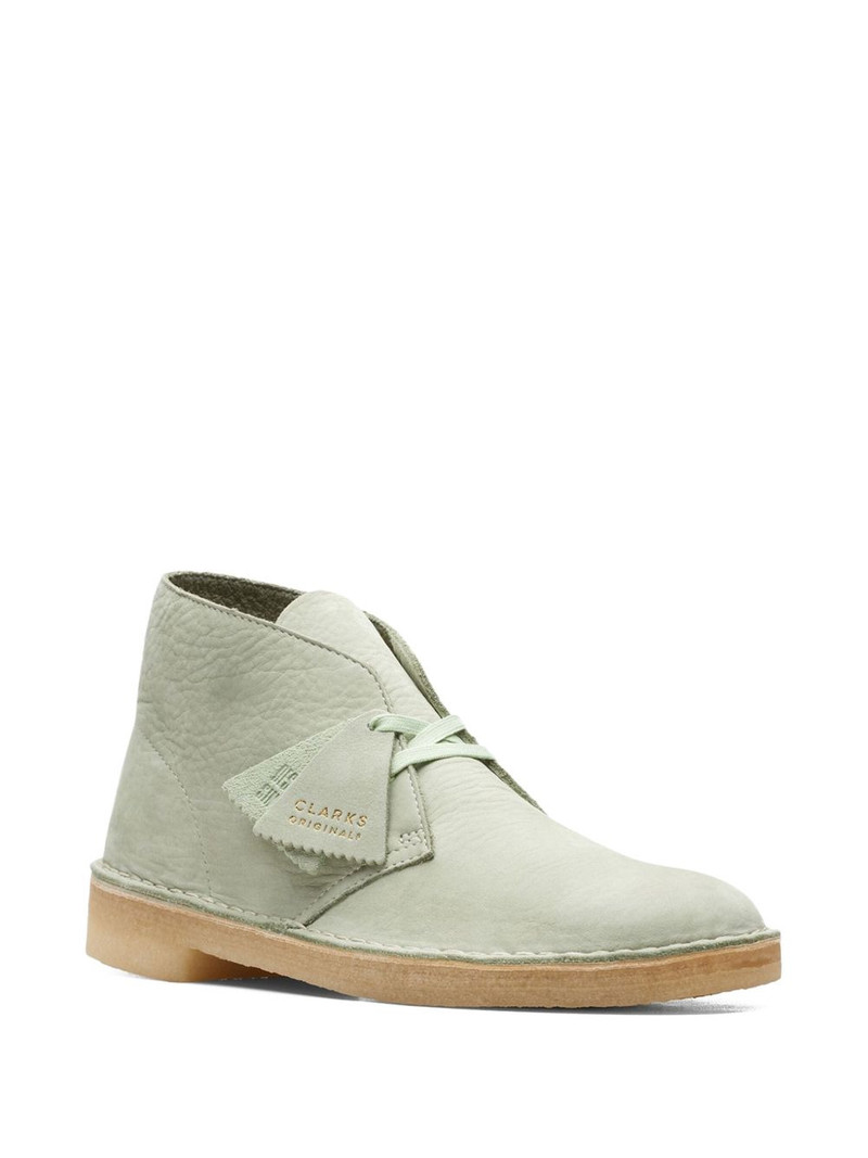 Clarks Originals suede "Pale Green" desert boots outlook