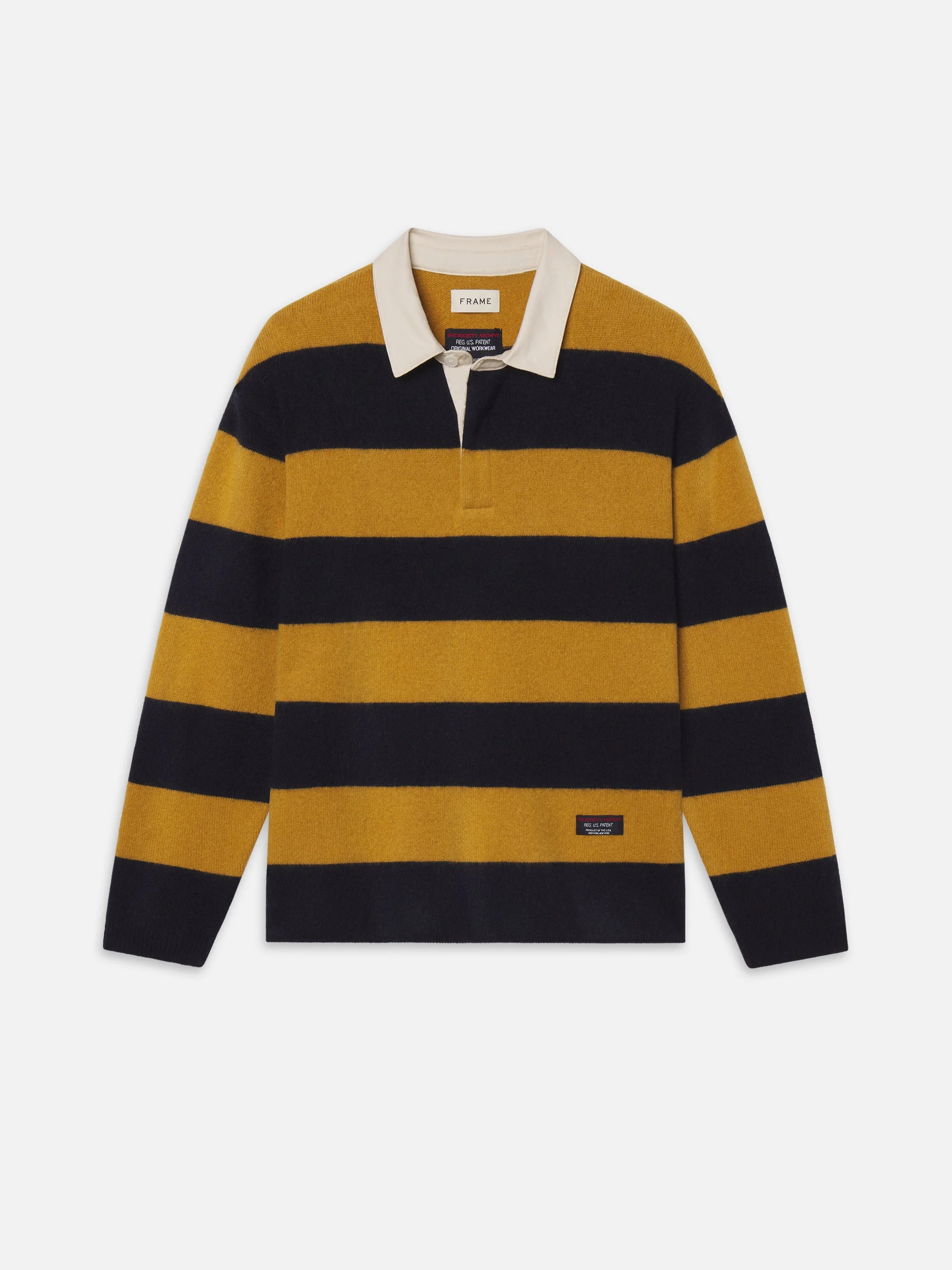 The Society Archive Rugby Polo Sweater - 1