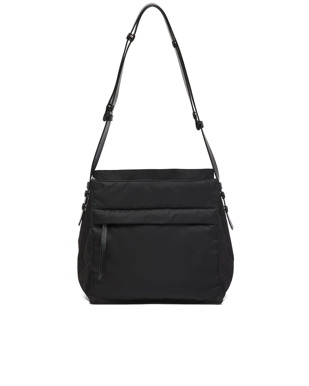 Padded nylon hobo bag - 4