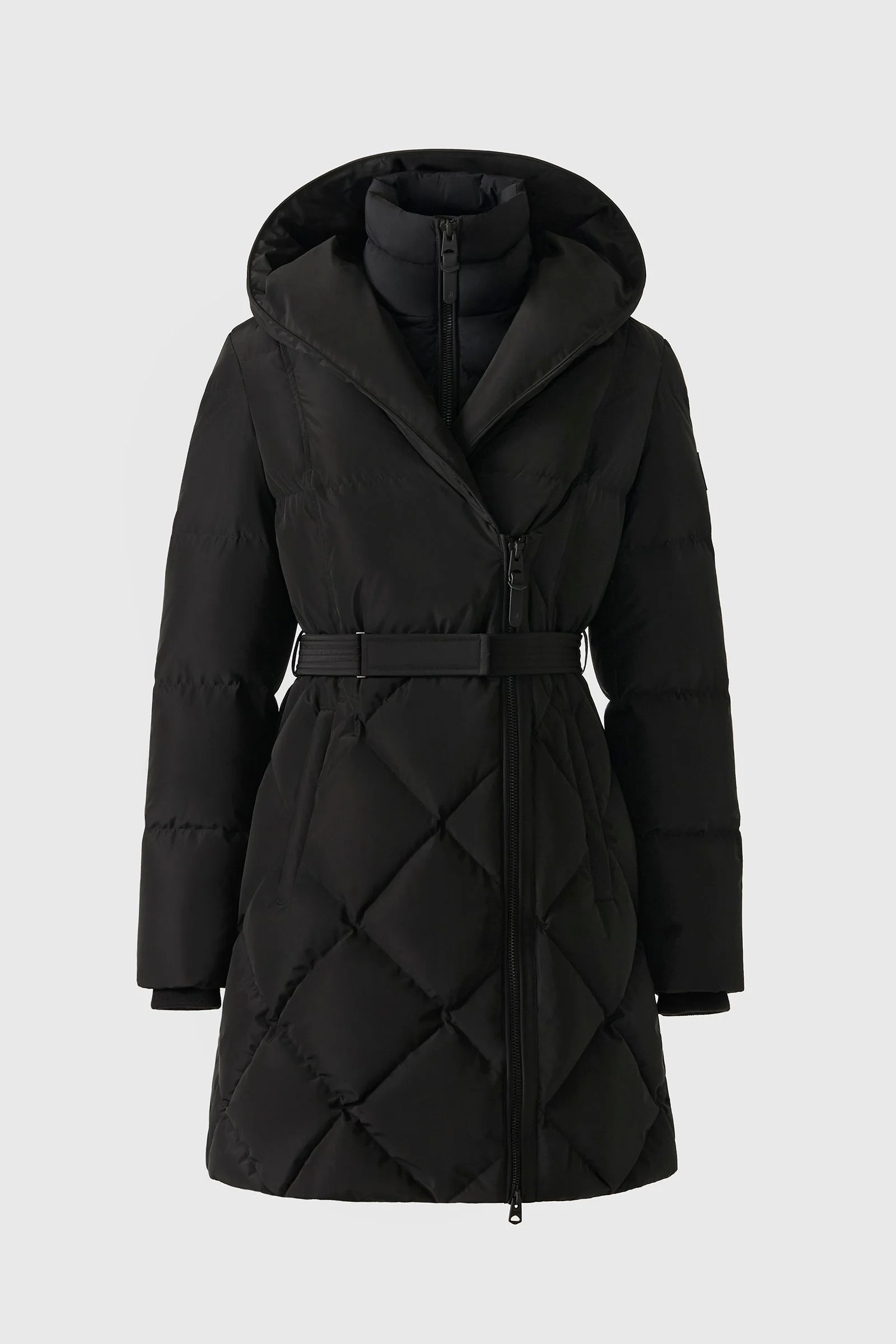 AYUMI 2-in-1 Long Down Coat with Bib - 1