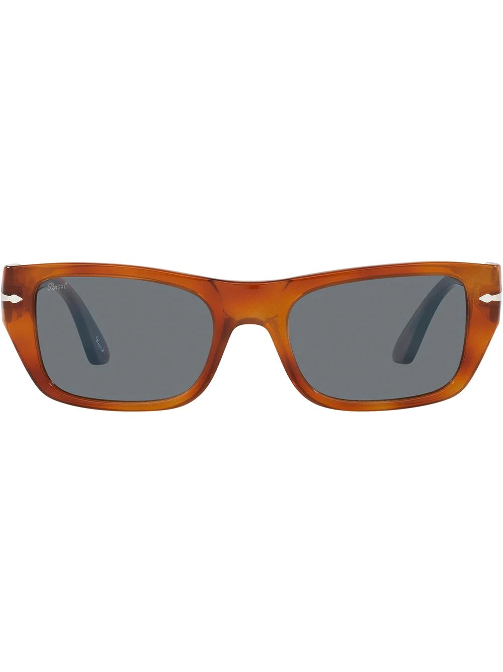 tortoiseshell rectangular-frame sunglasses - 1