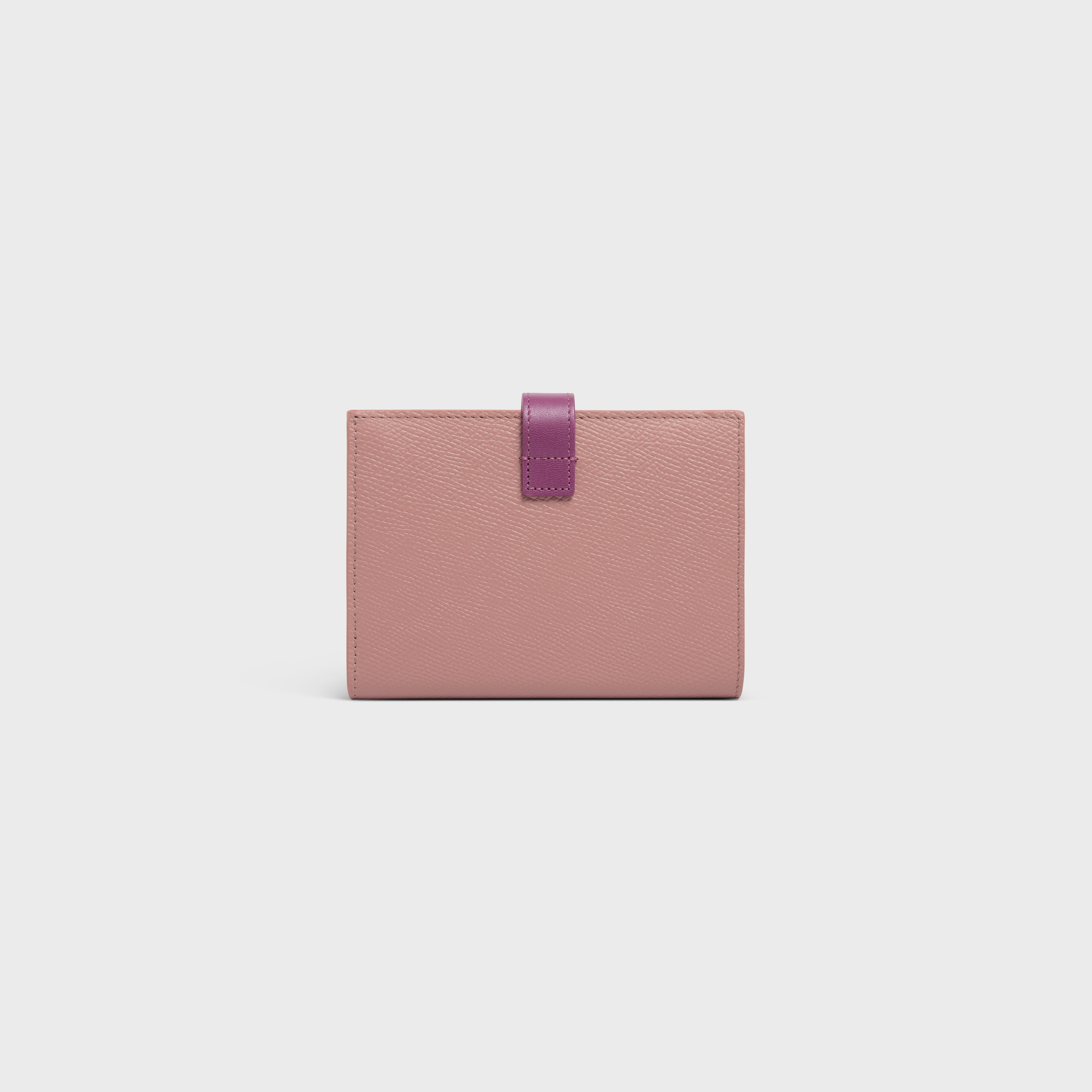 Medium strap wallet in Bicolour Grained Calfskin - 3