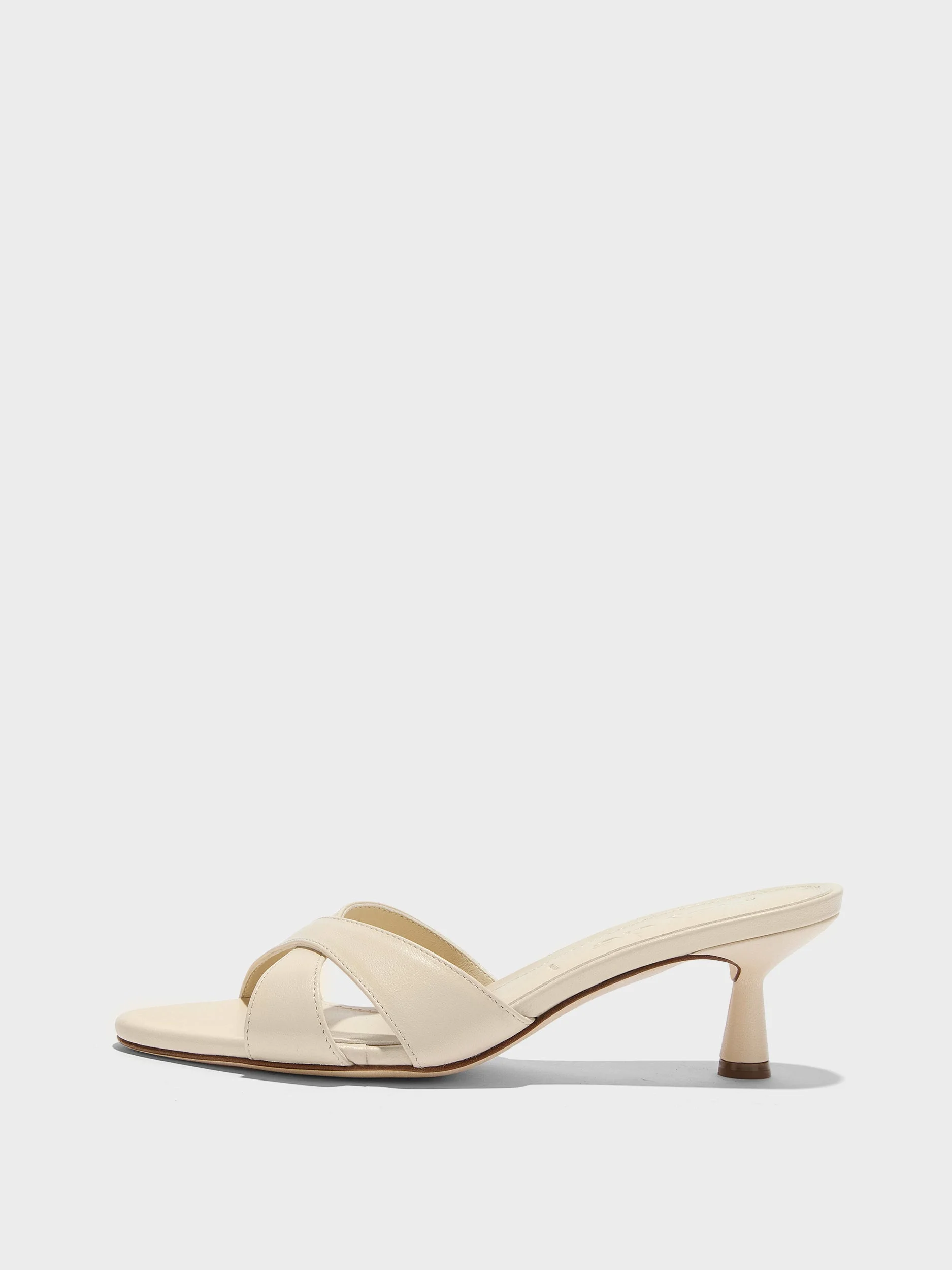 Vero Leather Mules - 1