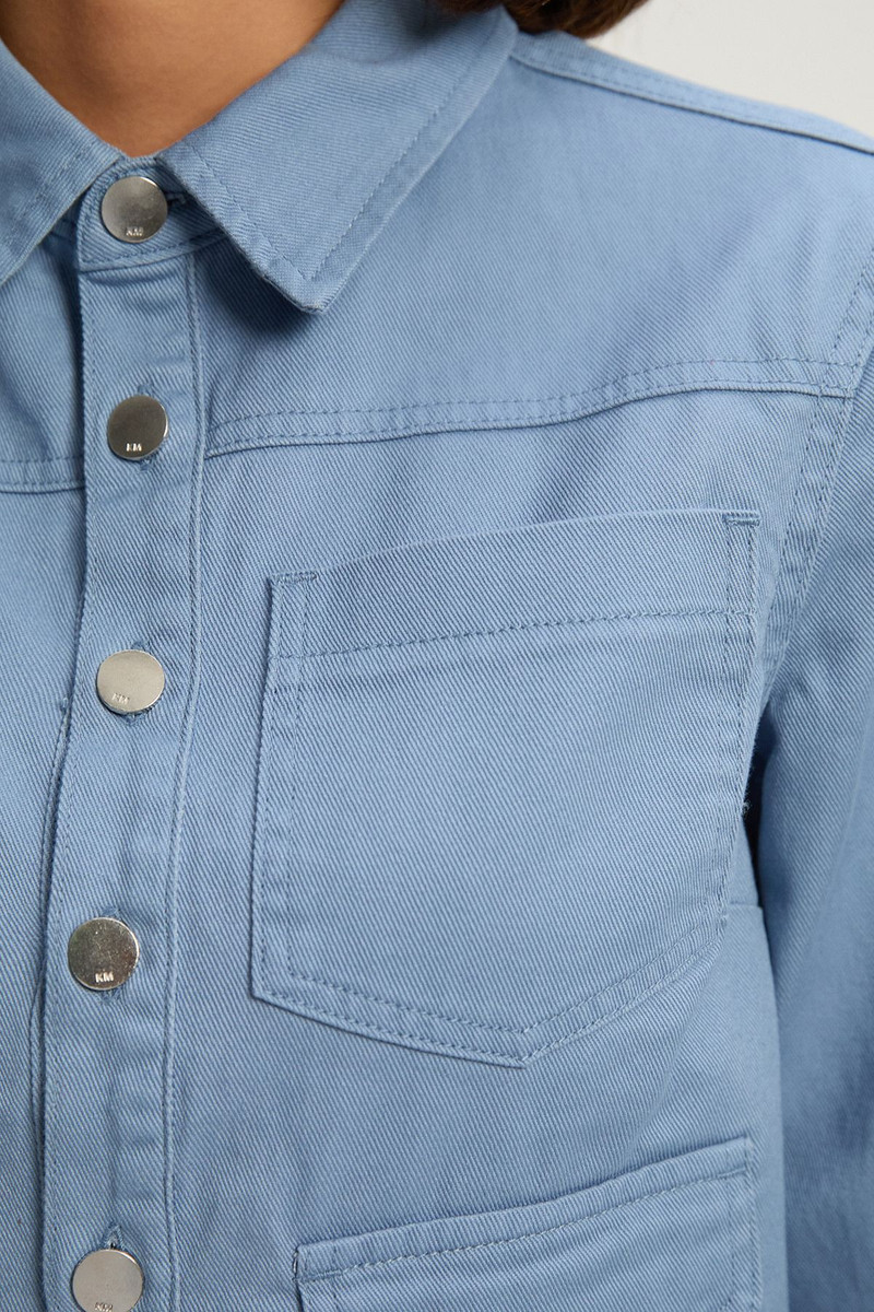 Coloured Denim Jacket 3