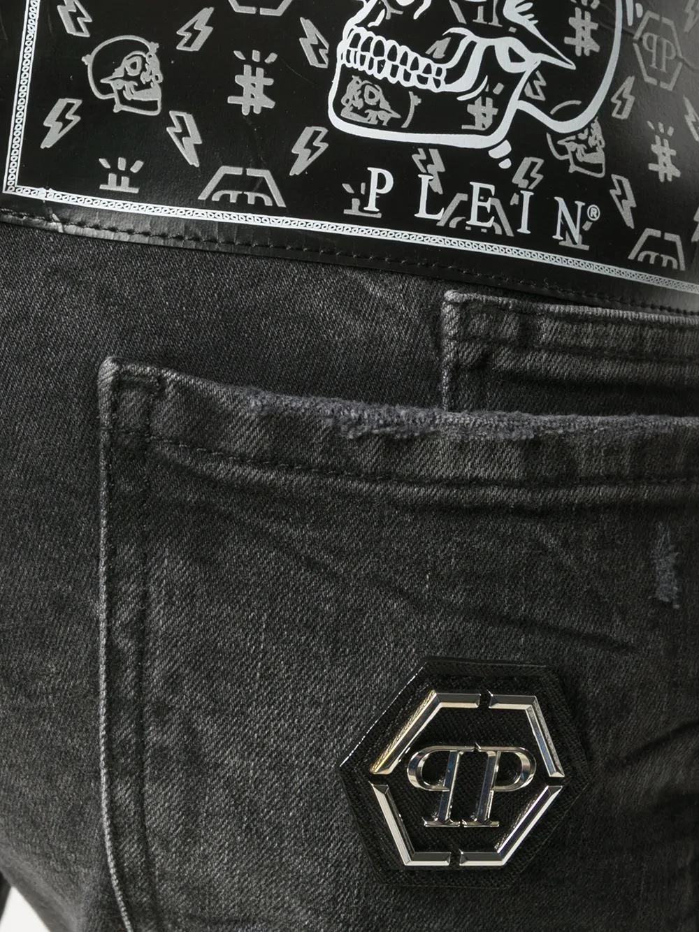 Monogram super straight jeans  - 5