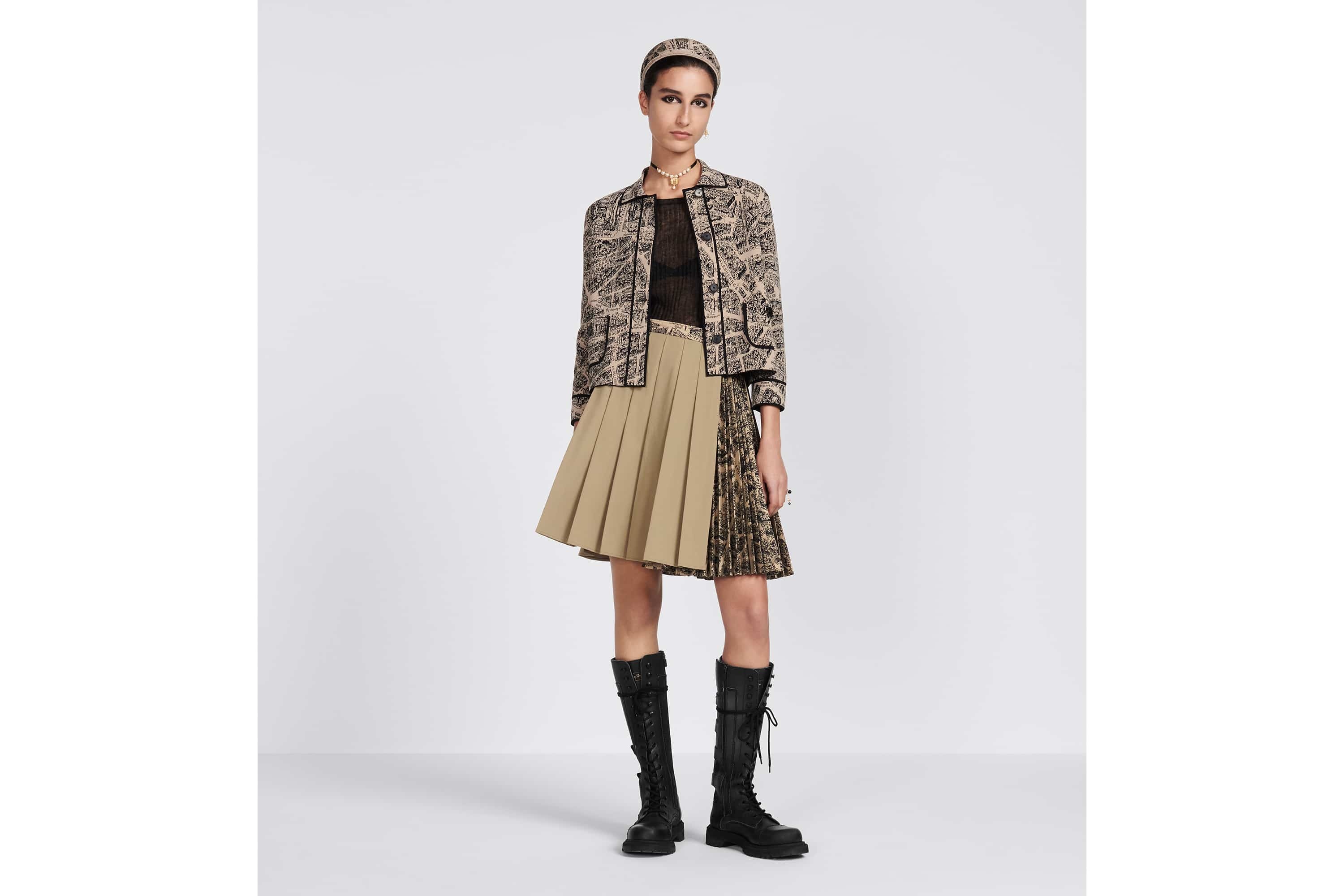 Pleated Miniskirt - 4