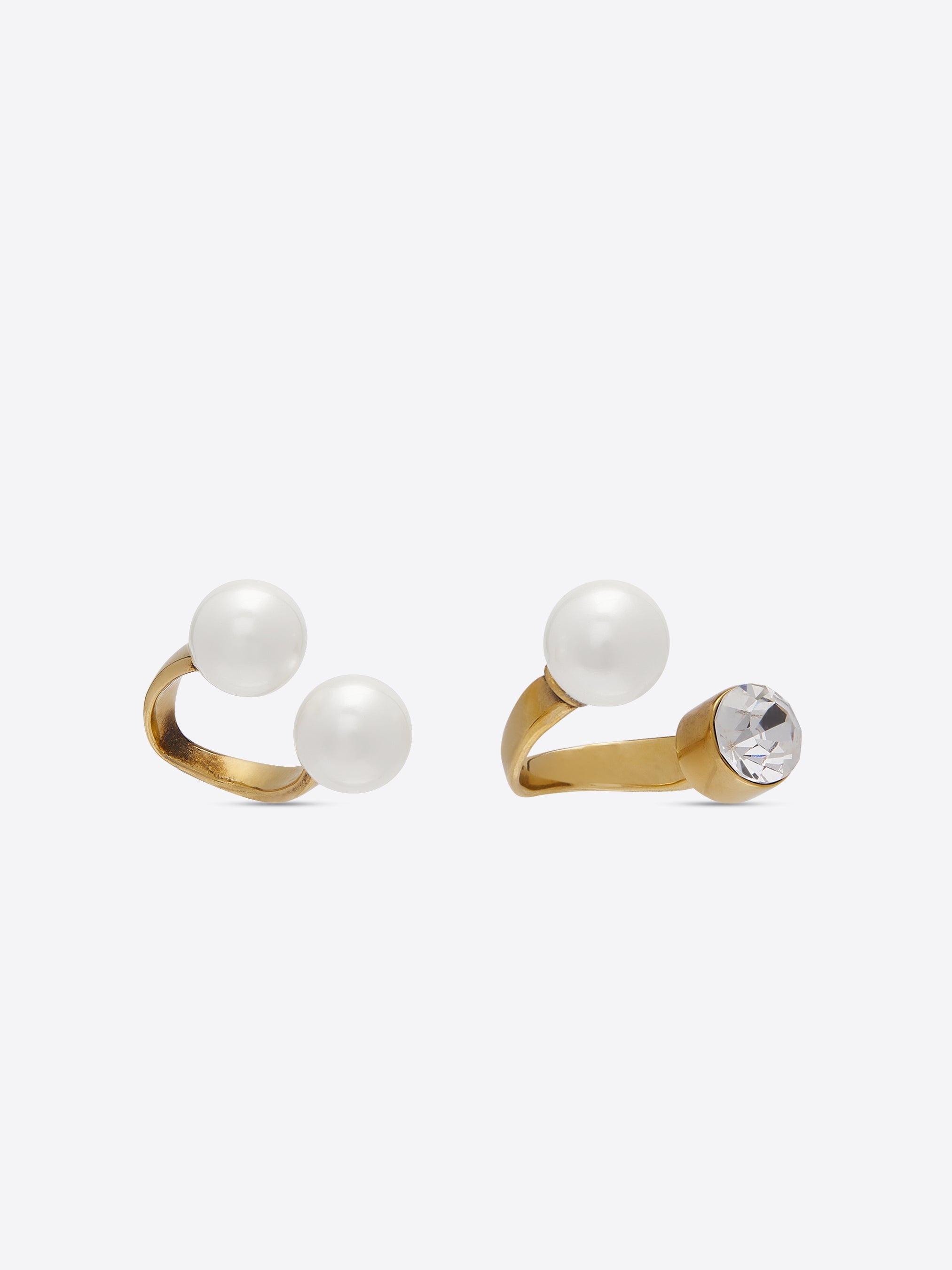 SET OF JEWEL RINGS - 2
