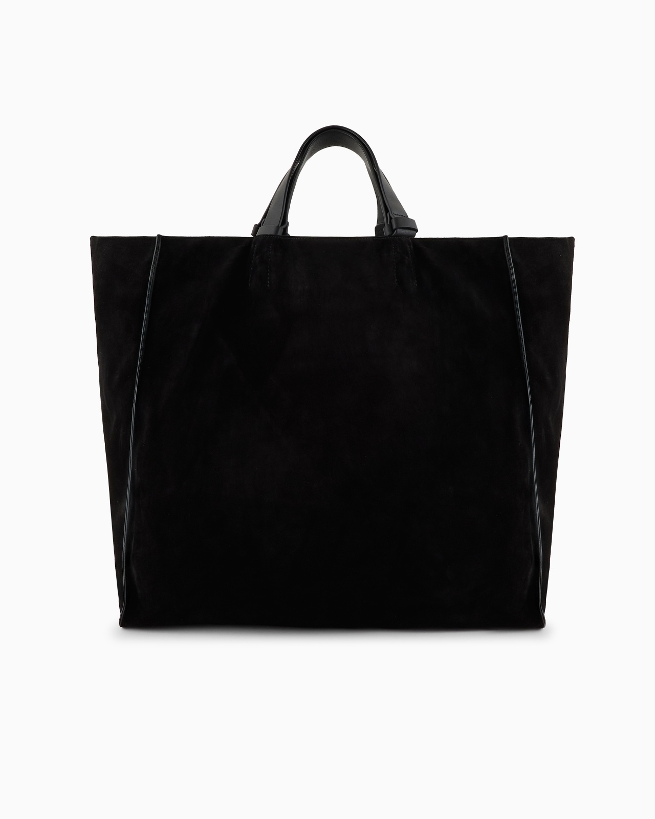 SUEDE AND LEATHER SHOPPER - 3