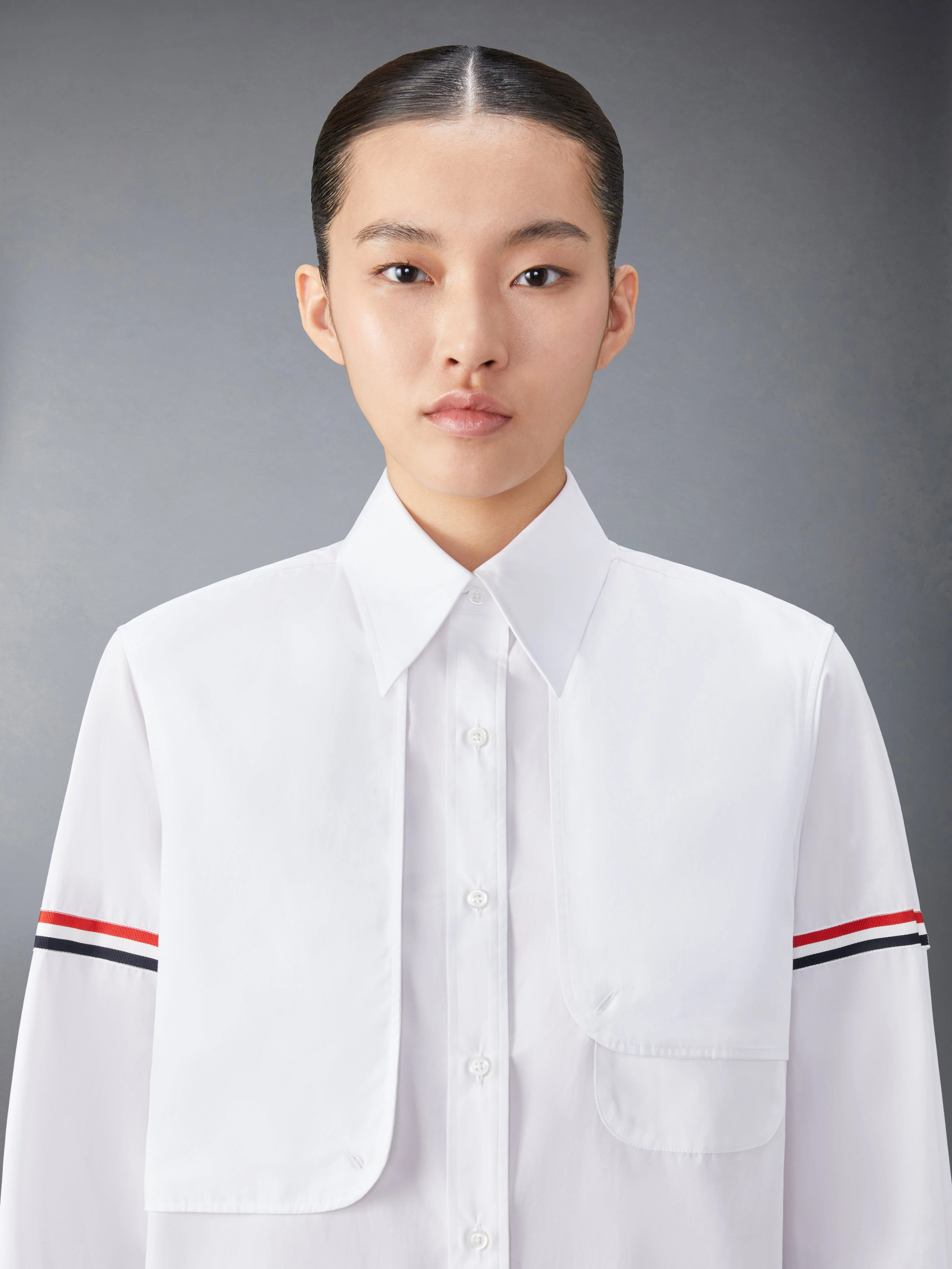 Thom Browne cotton midi shirt dress | REVERSIBLE Thom Browne cotton midi shirt dress | REVERSIBLE