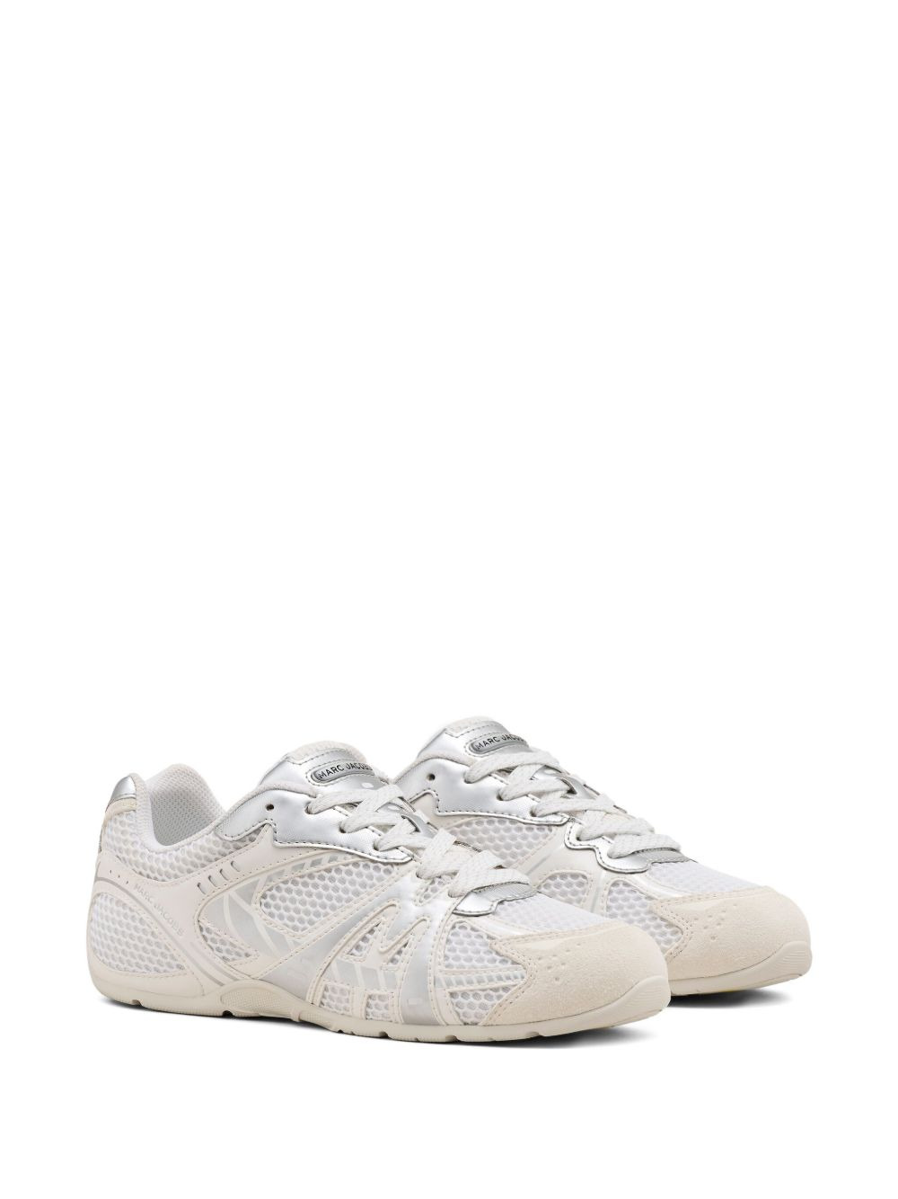 mesh-panel sneakers - 2