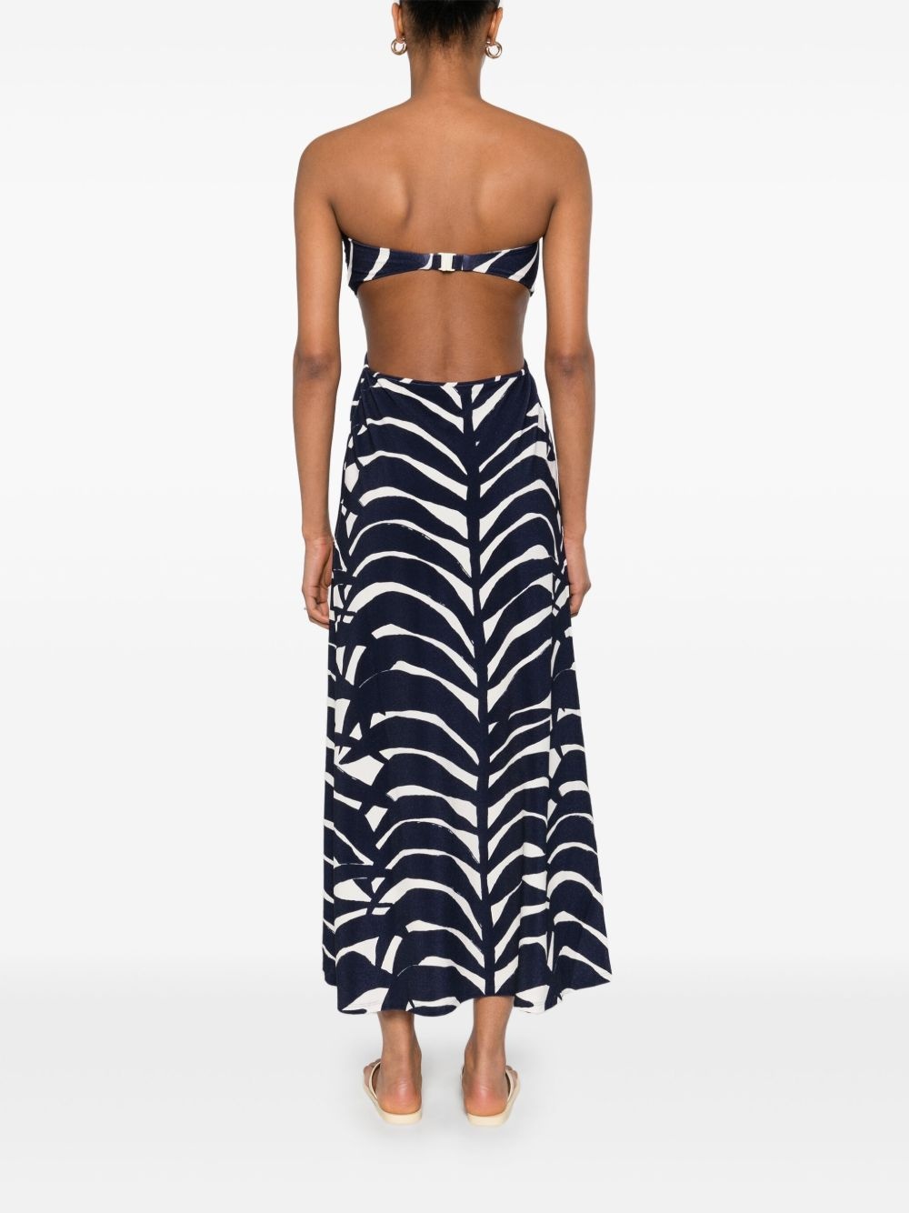 Ocean Layers midi dress - 4