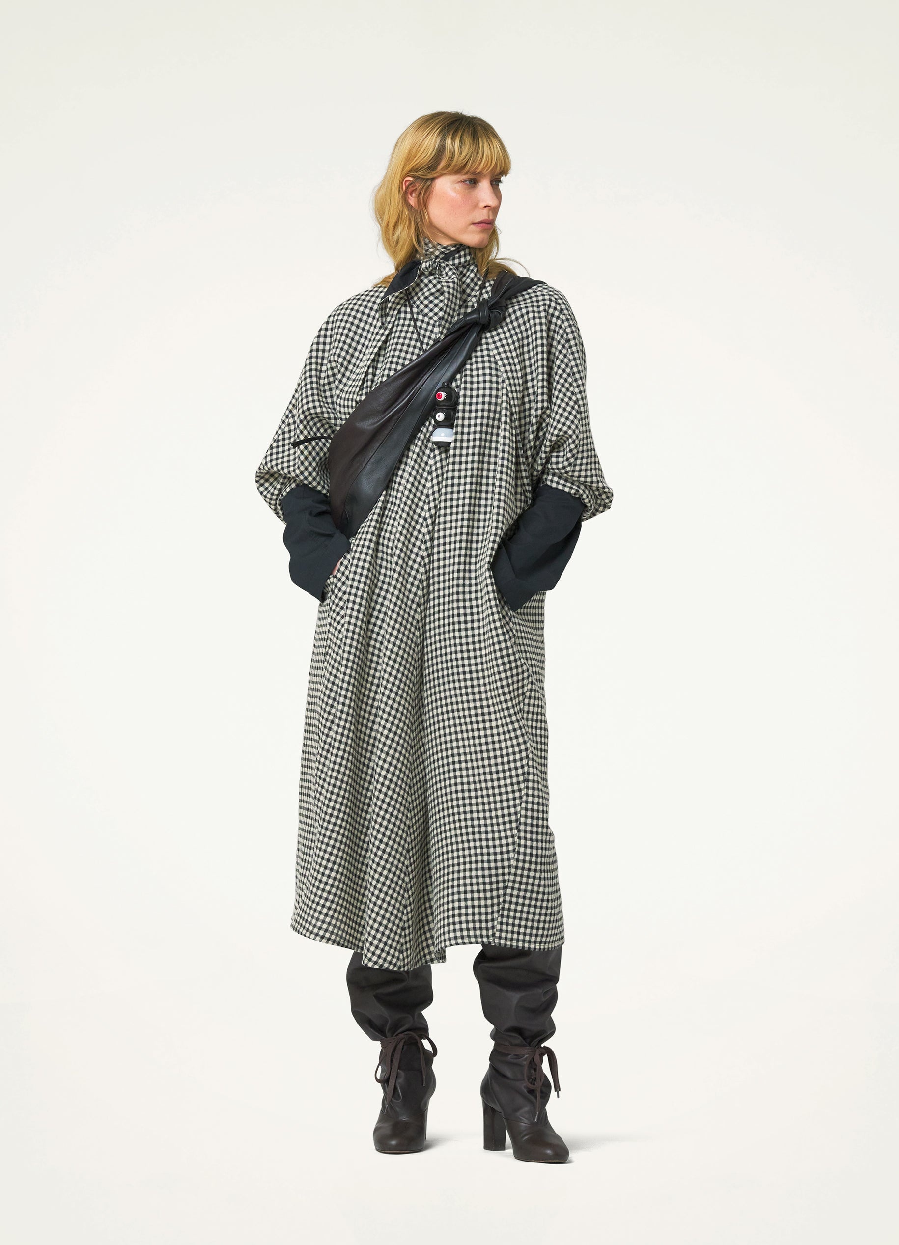 DRESS WITH SCARF - 7