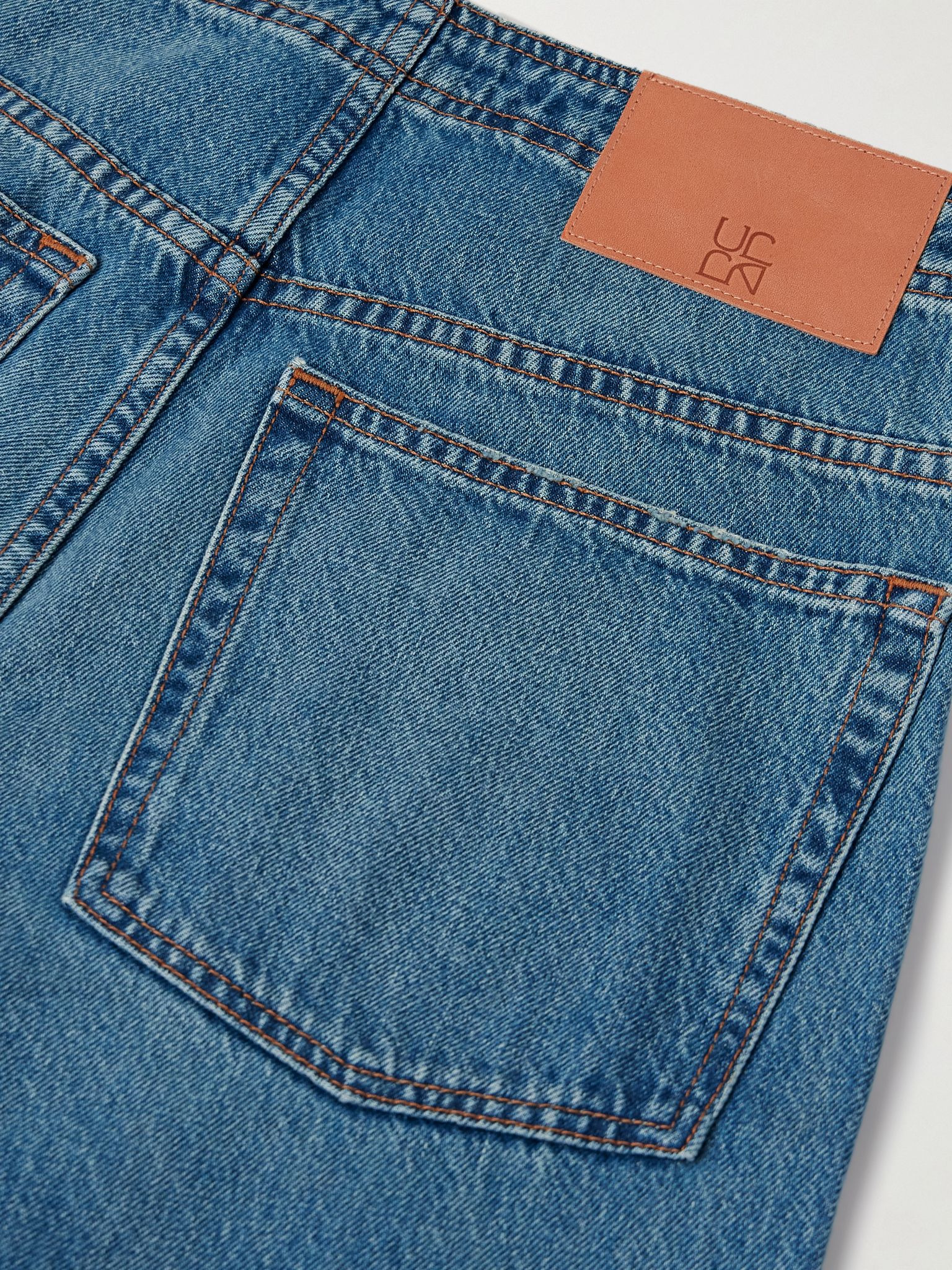 The Bianca paneled high-rise wide-leg jeans Mid denim - 6
