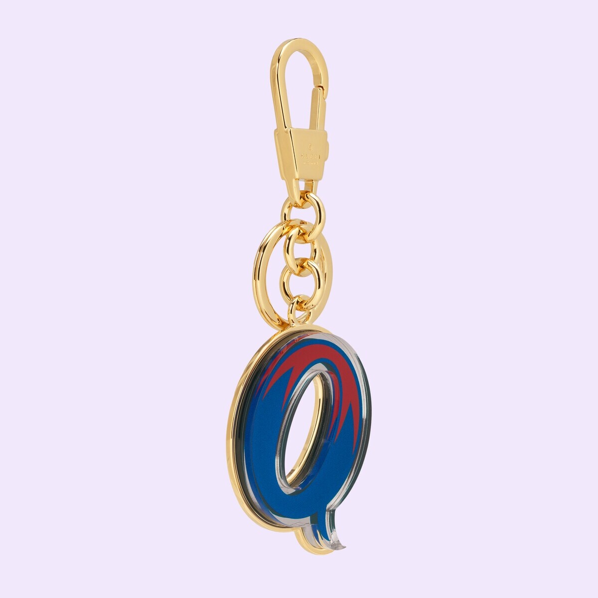 Letter Q Plexiglas keychain - 3