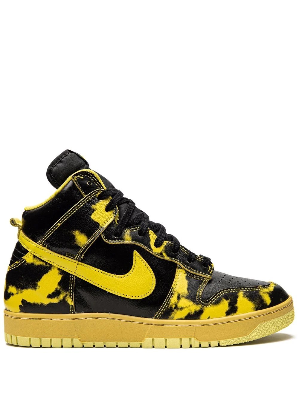 Dunk High 1985 "Yellow Acid Wash" sneakers - 1