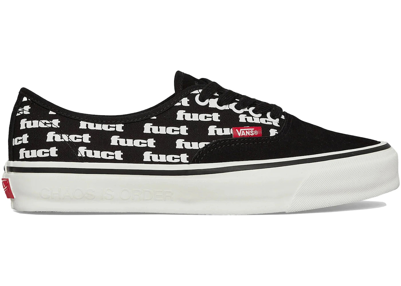 Vans Authentic Reissue 44 LX FUCT x Slam Jam Black Marshmallow - 1