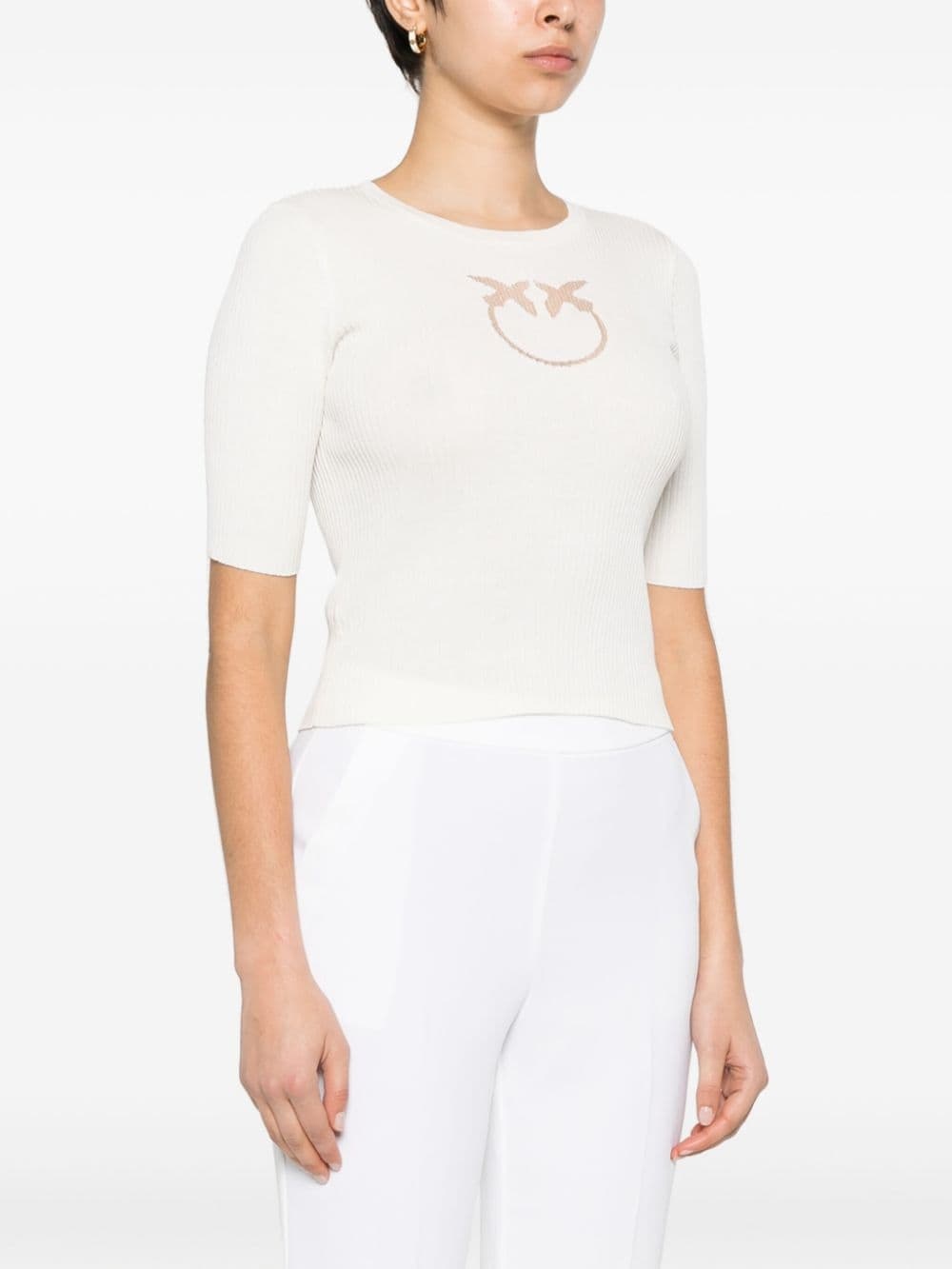 Love Birds ribbed top - 3