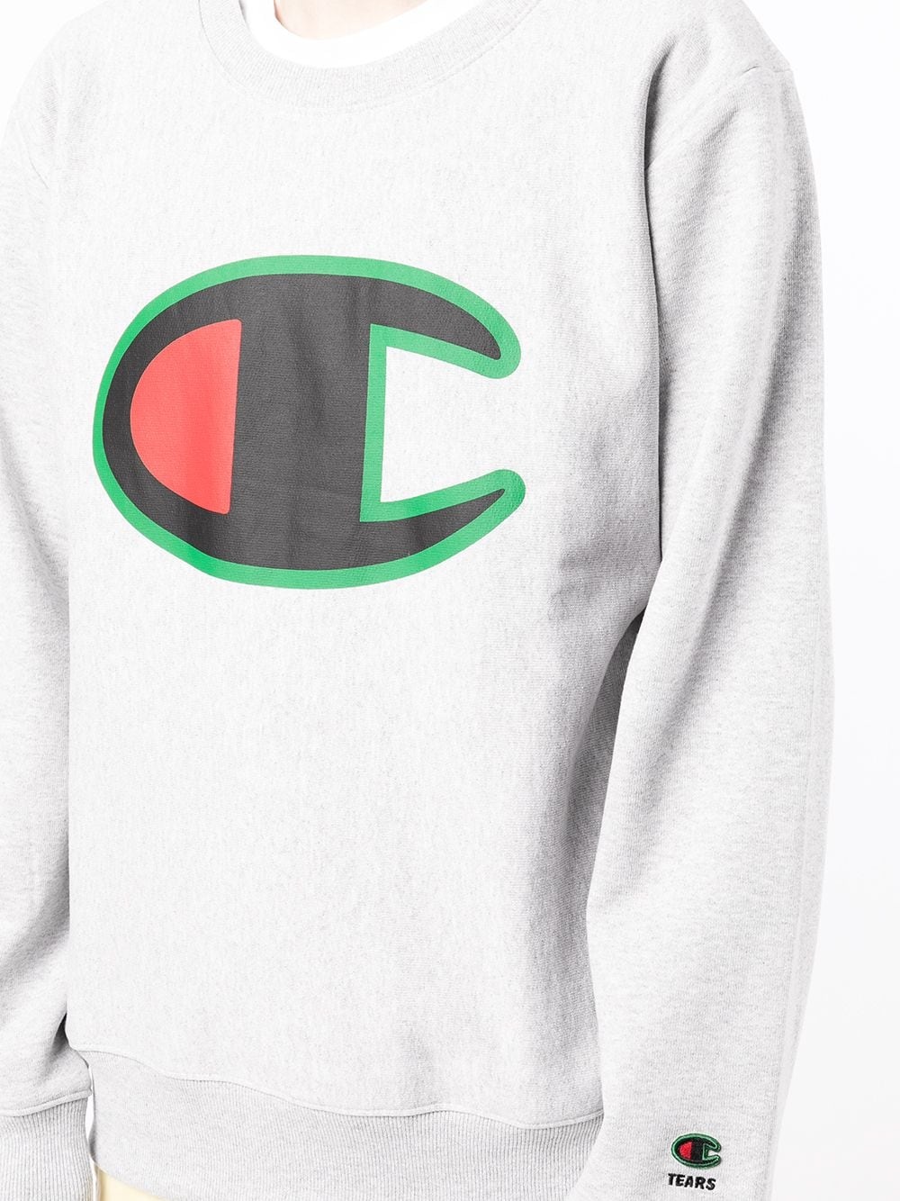 x Champion logo-print sweatshirt - 5